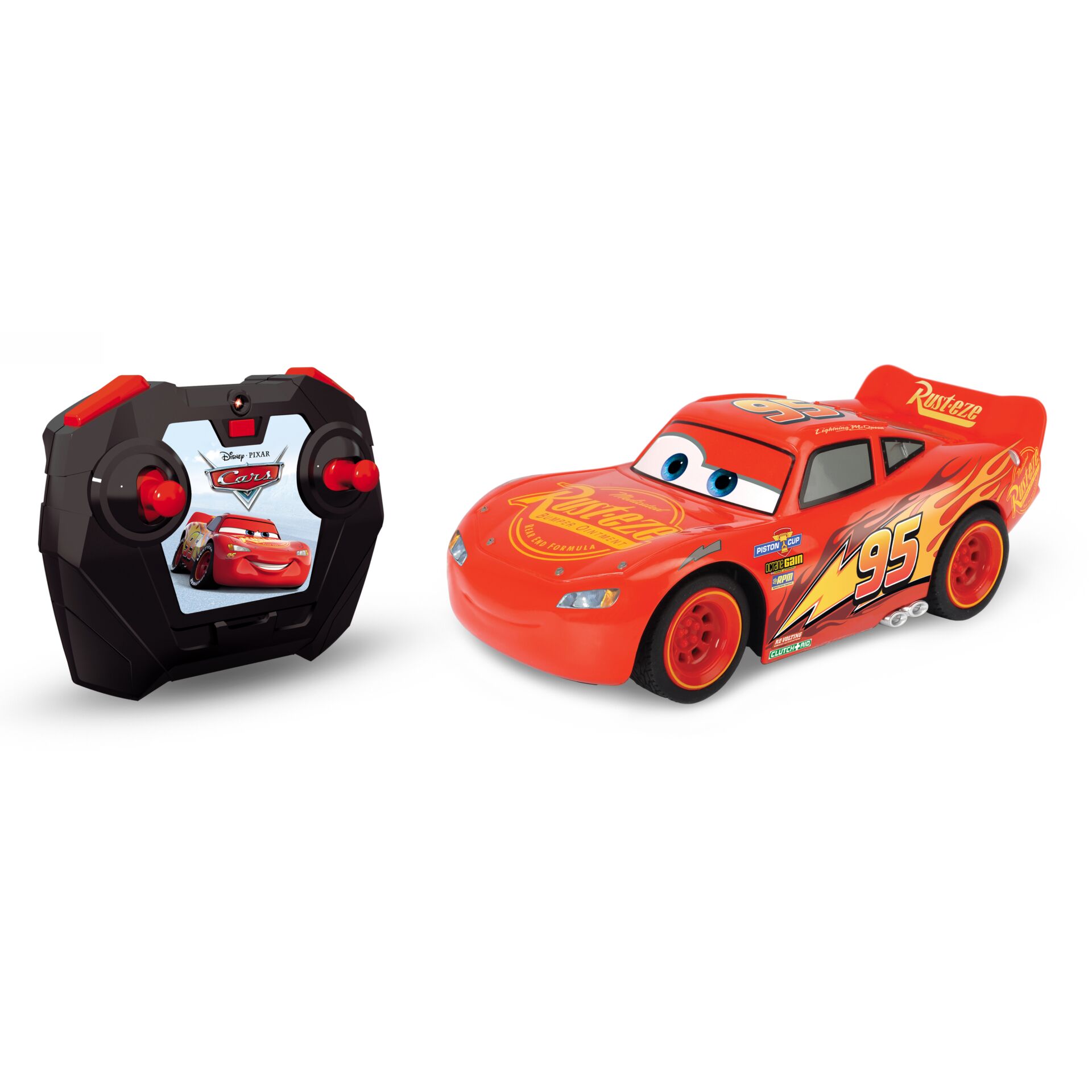 Spielzeugauto, Rennwagen, Fernsteuerung, Disney Pixar Cars, Rot
