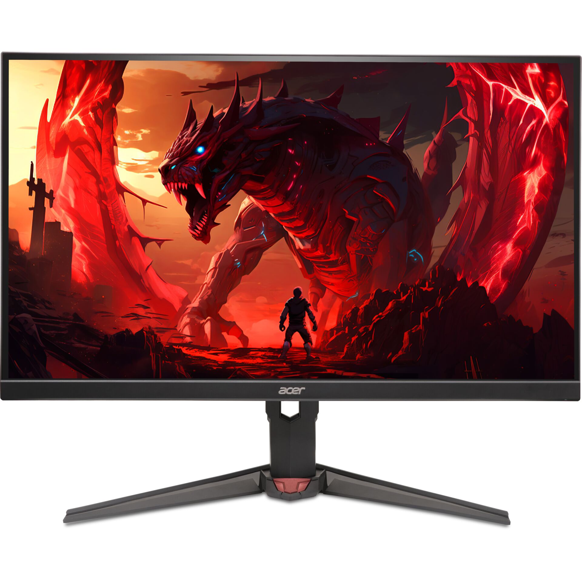 Gaming monitor, 24? inch?, curved?, LED, stand with height adjust