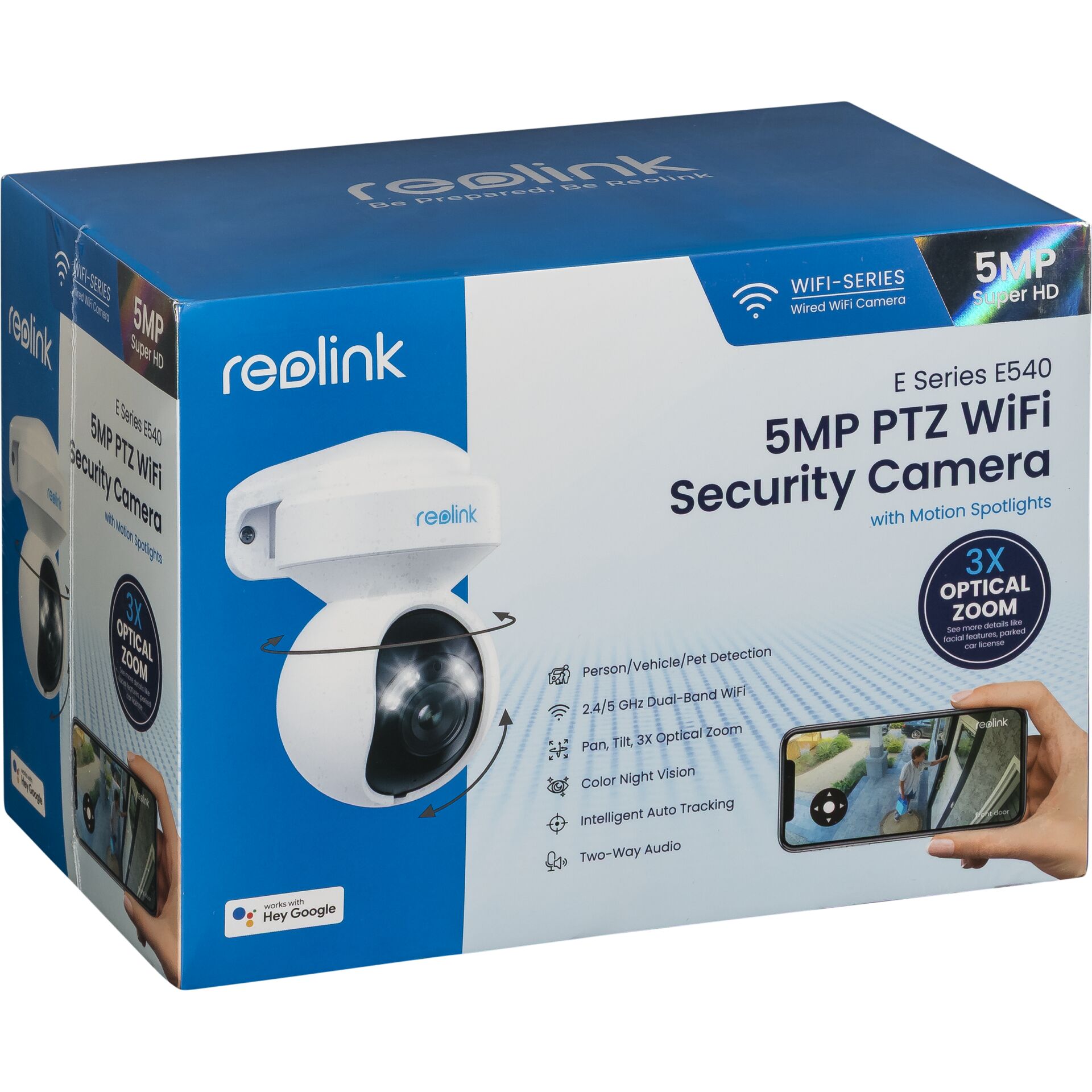 Elektronik, Kamera, 5MP, PTZ, WLAN, Sicherheitskamera, Bewegung