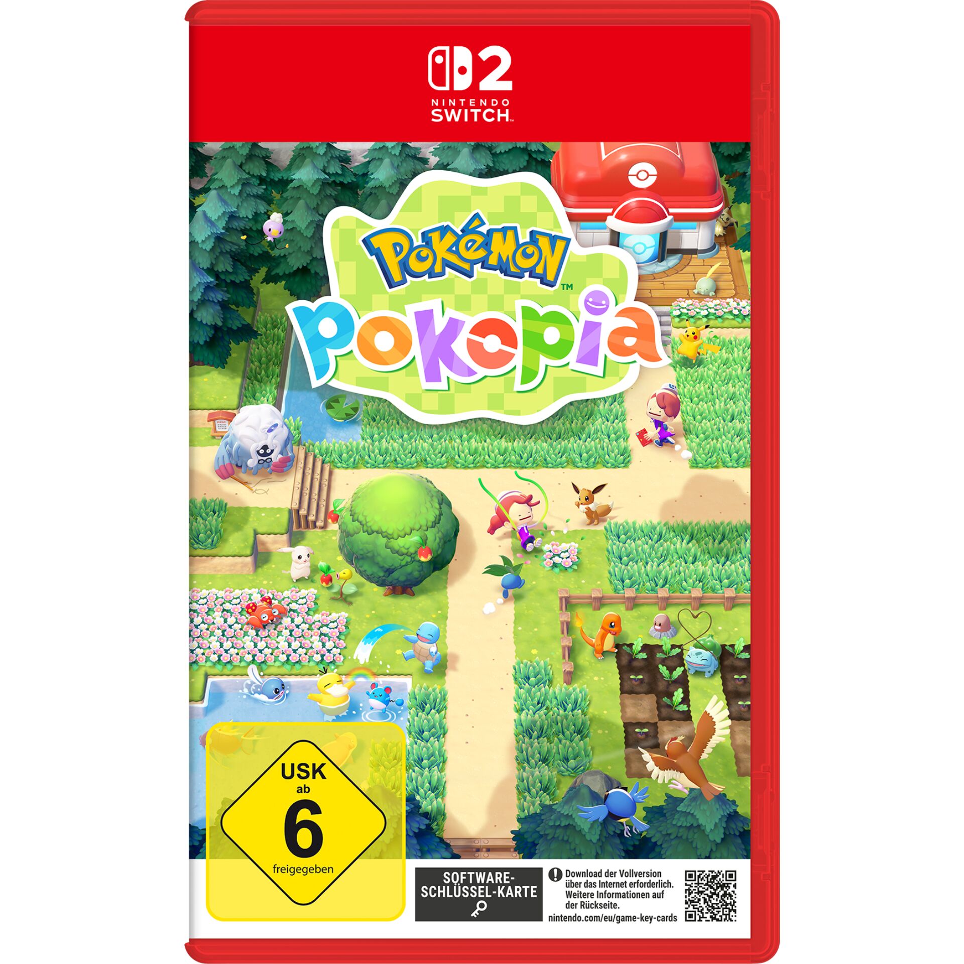 Nintendo Switch, Pokémon, Pokkia?, Spielhülle, Cartoon-Grafiken