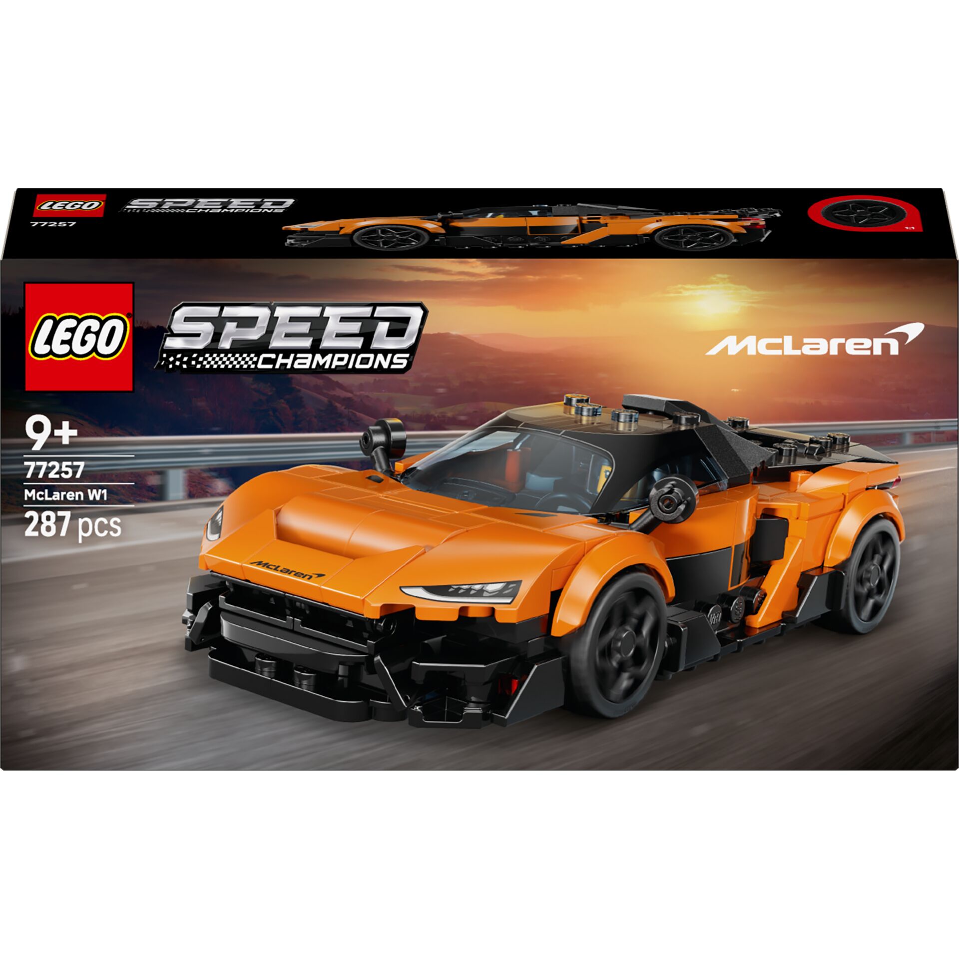 LEGO, Speed Champions, McLaren, Orange, Car model