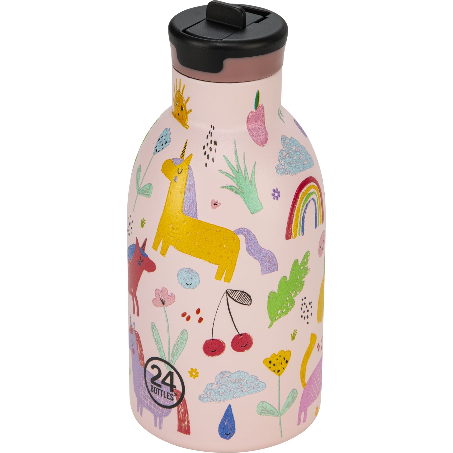 Trinkflasche, Kindgerechte Flasche, Wiederverwendbare Flasche, Kinderlunch, 24 Flaschen