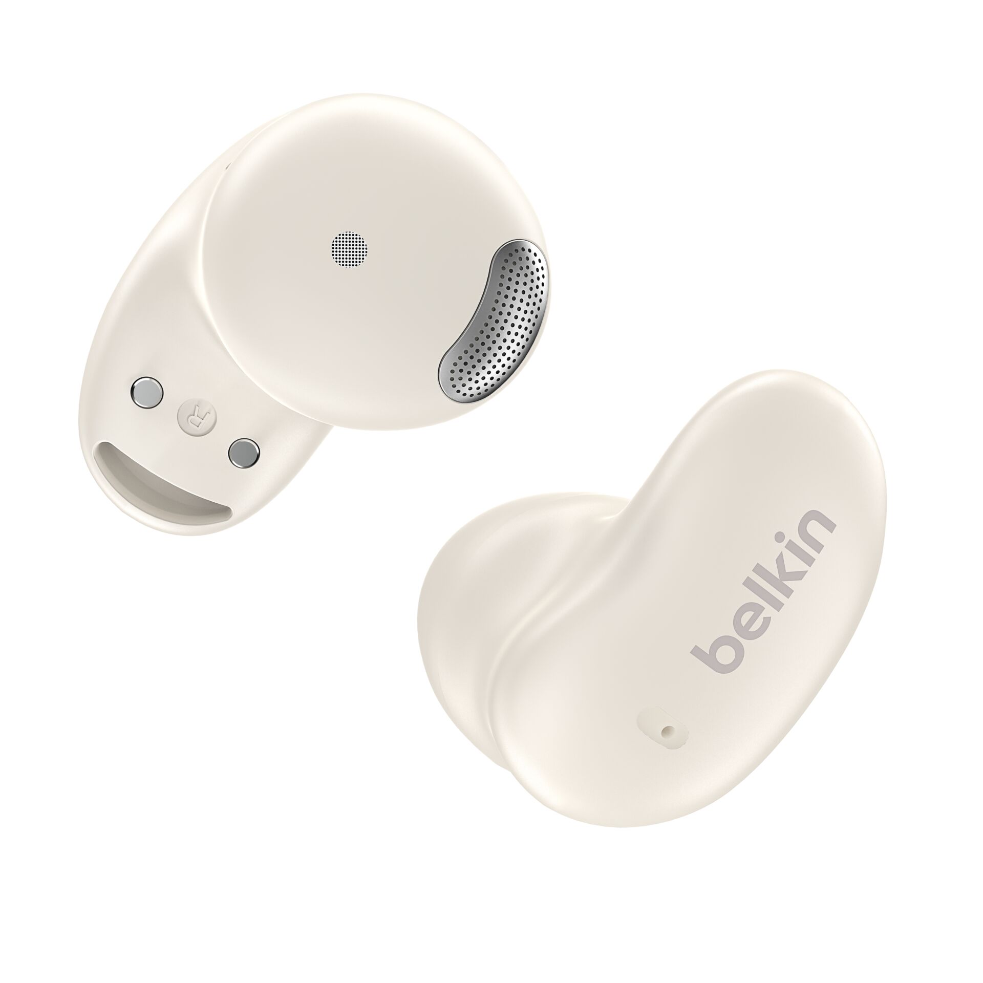Ohrhörer, In-Ear, Wireless, Beige, Kopfhörer-Case/Schale