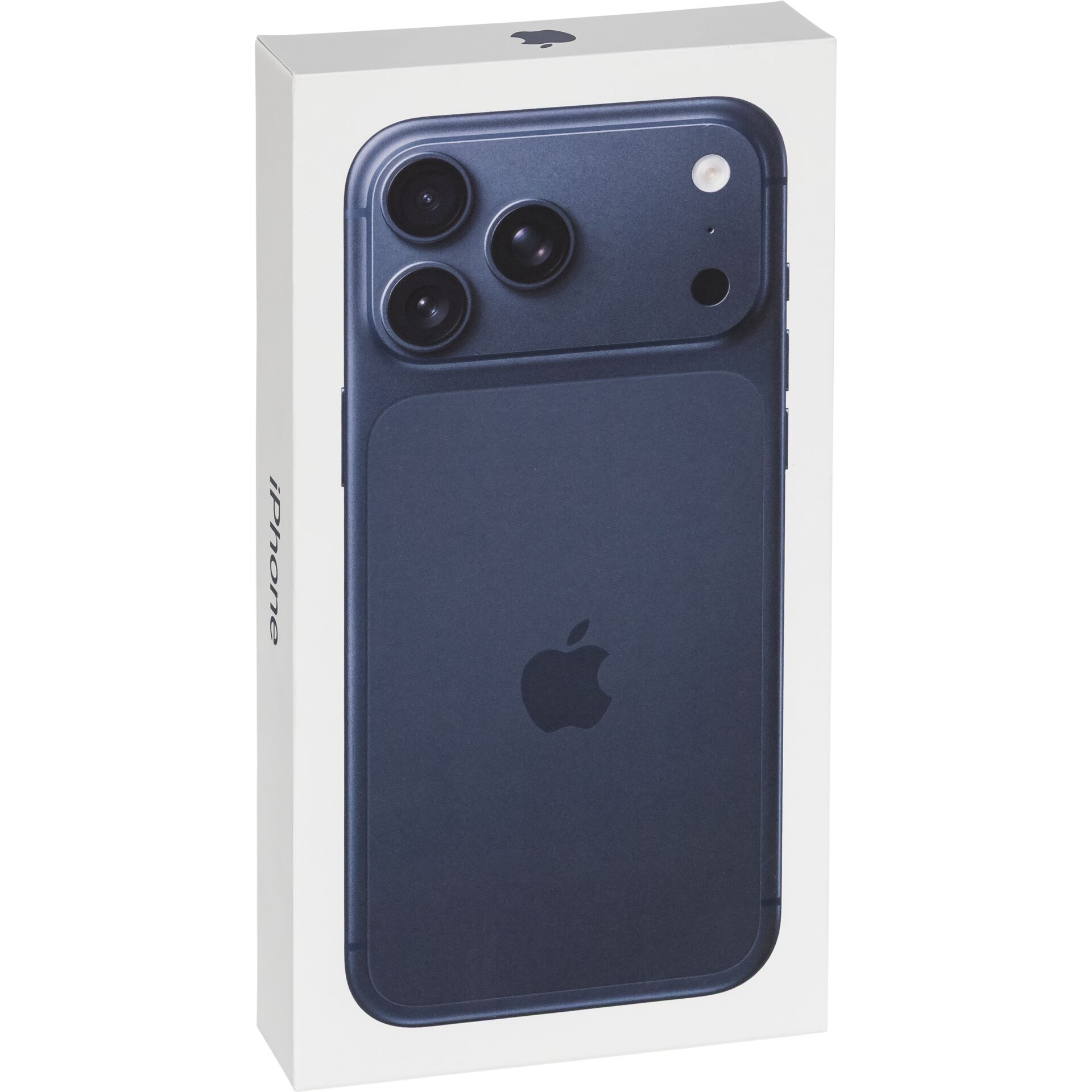smartphone, iPhone, blau, Dreifachkamera, Verpackung
