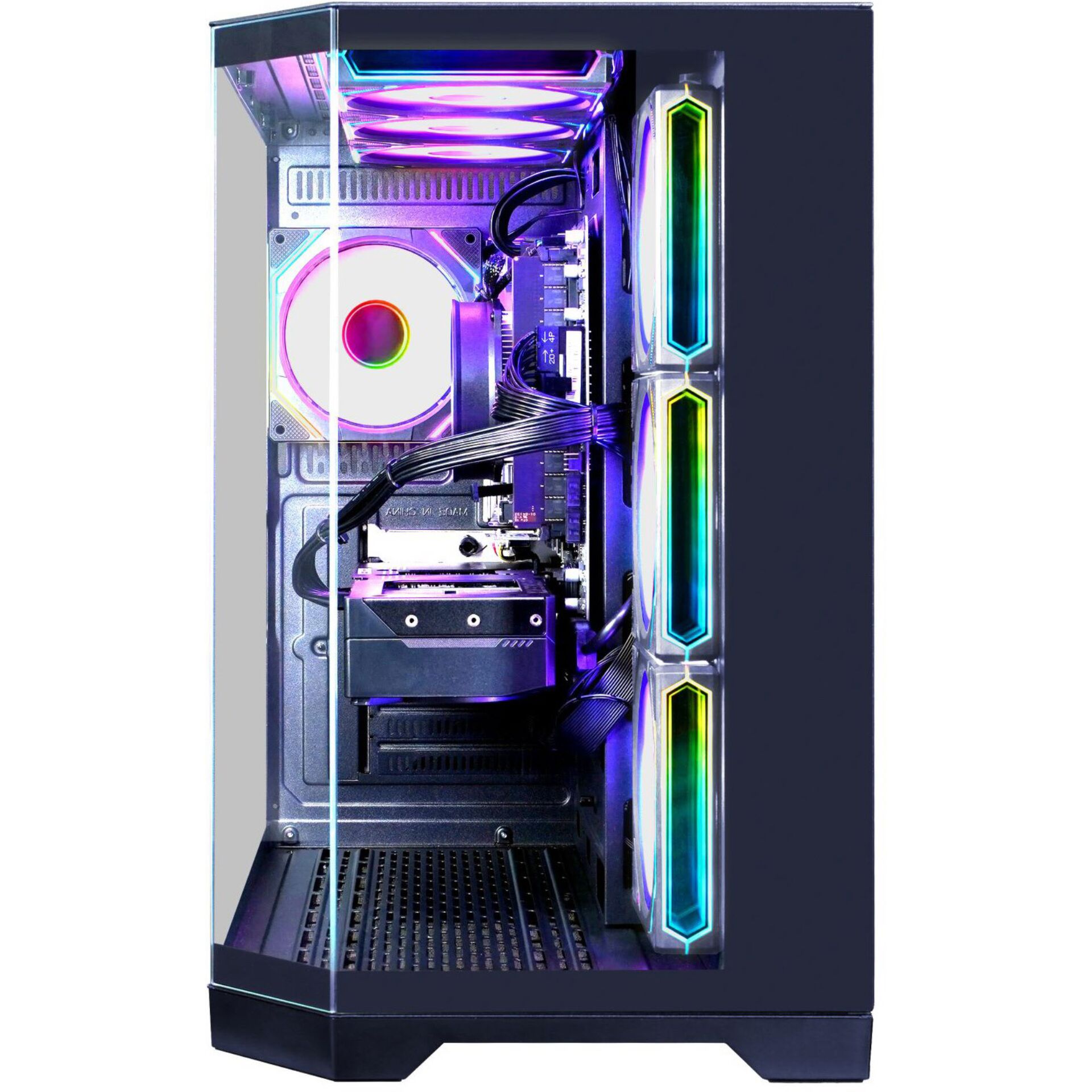 Gaming-PC, Mid-Tower, RGB-Beleuchtung, RGB-Lüfter, Wasserkühlung