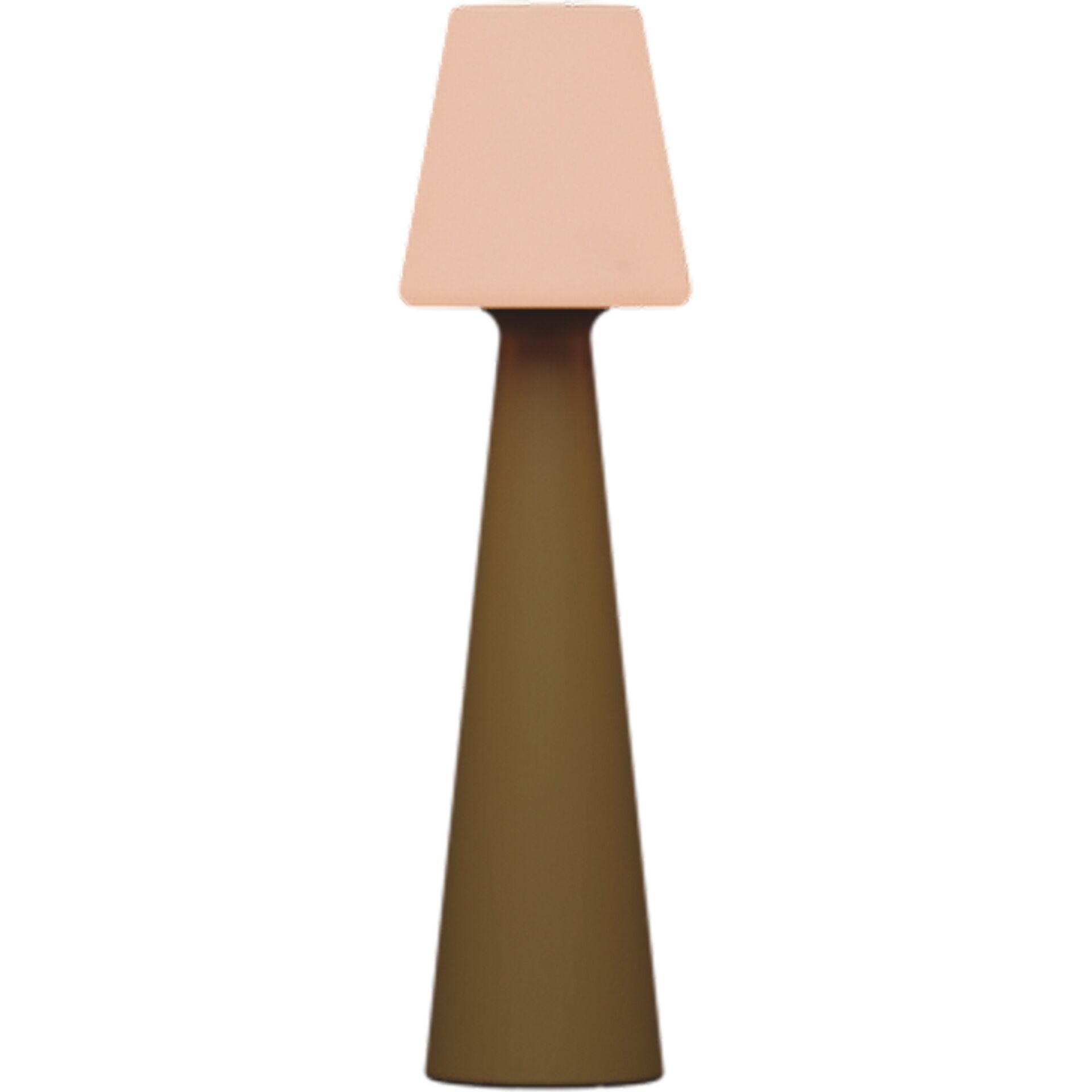 Lampe, Tischlampe, Holz, Körper, Rosa