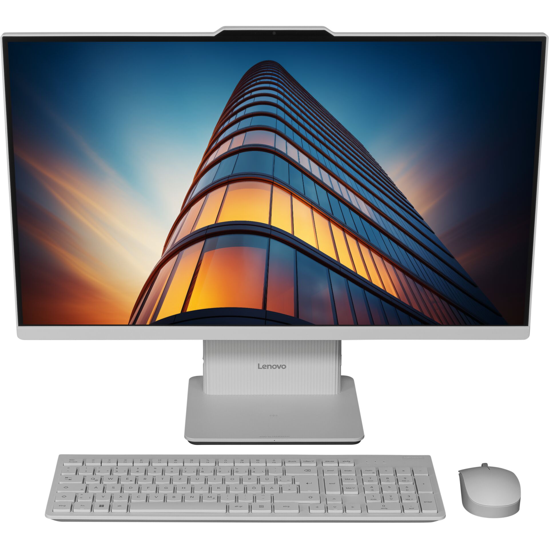 All-in-One PC, LCD Monitor, Tower Stand, Wireless Keyboard, Wireless Mouse