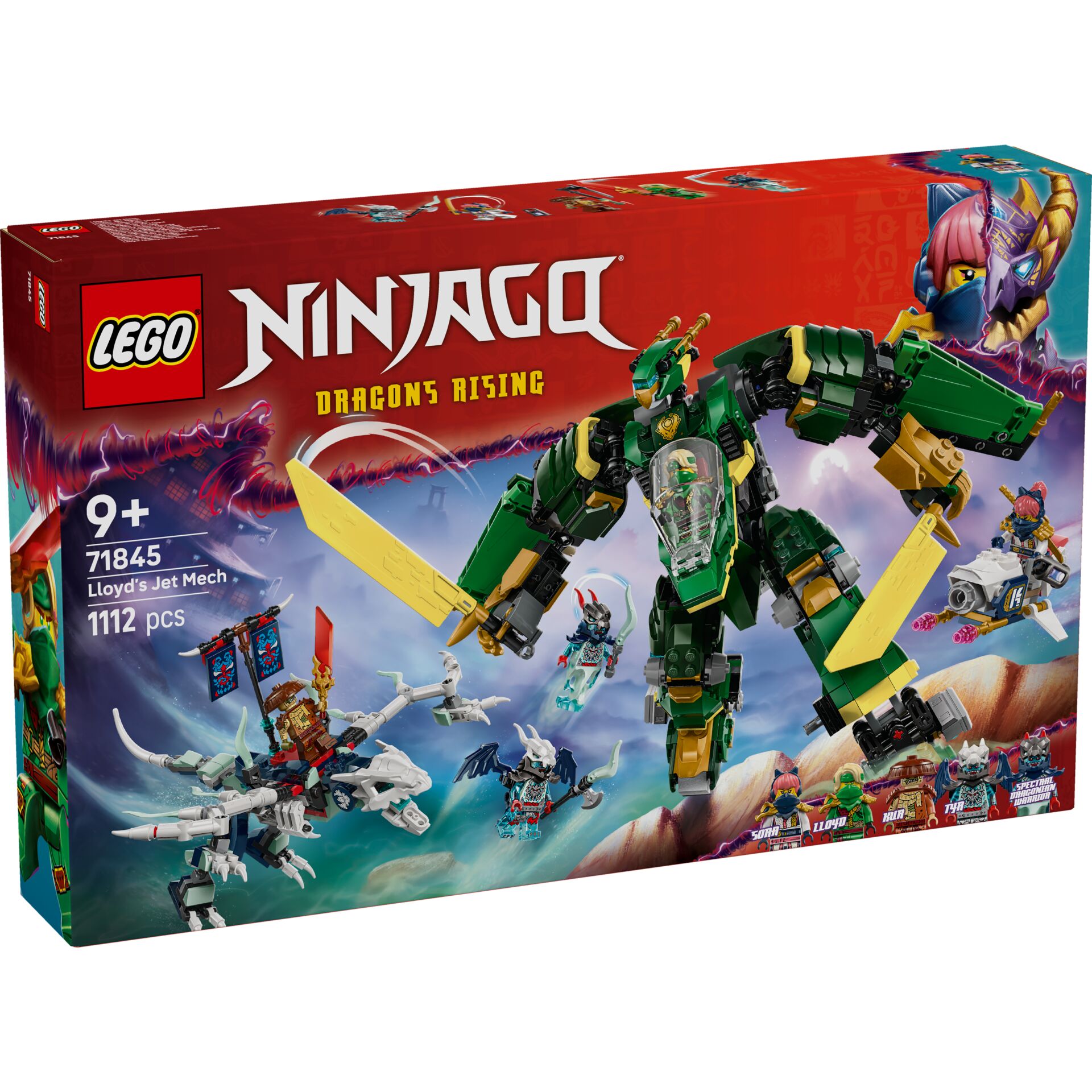 Lego, Ninjago, Dragons Rising, Jet Mech, 1112 Teile