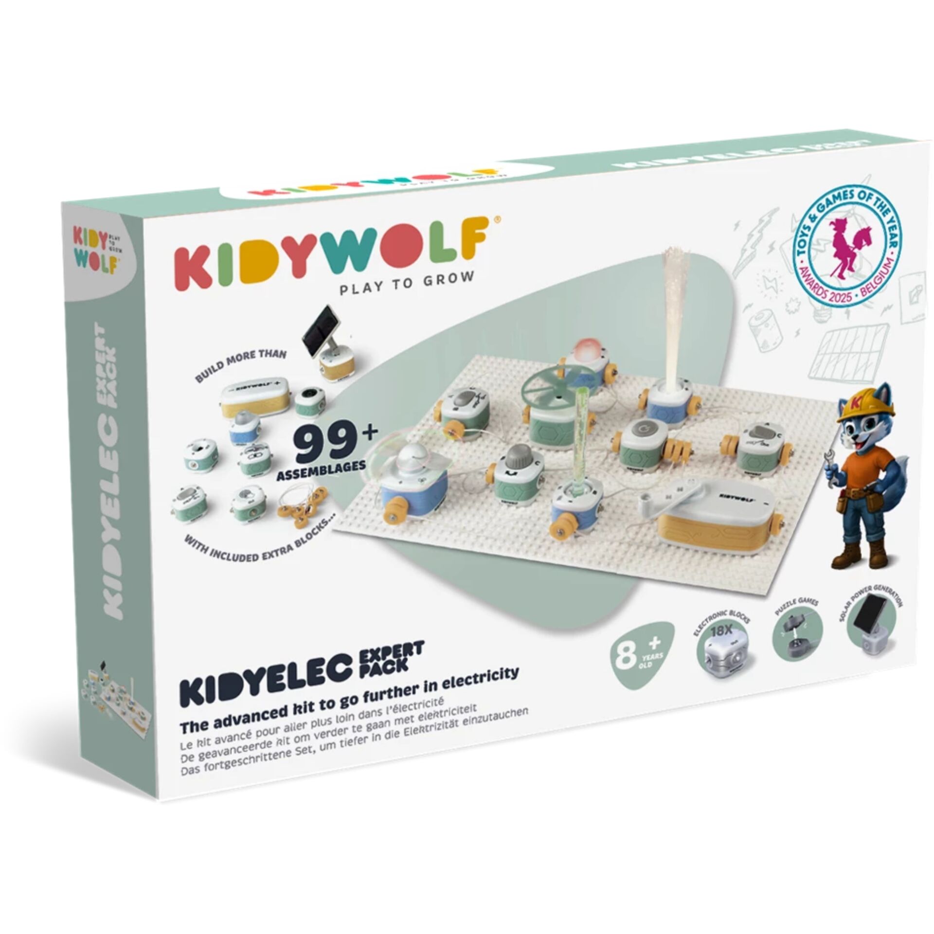 Kinetic kit, Elektronikbausatz, Kreiselbahn, Kinderbaukasten, Kinderbauset