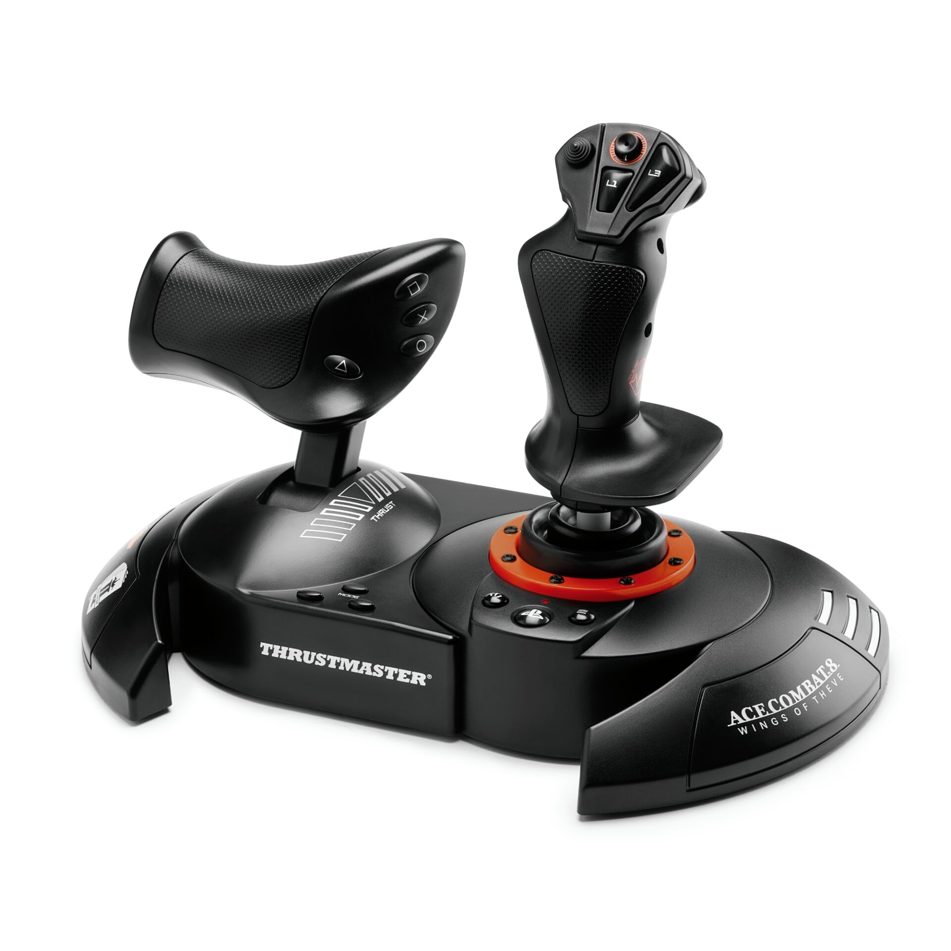 Joystick, Flugstick, Thrustmaster, Schwarz, Gaming