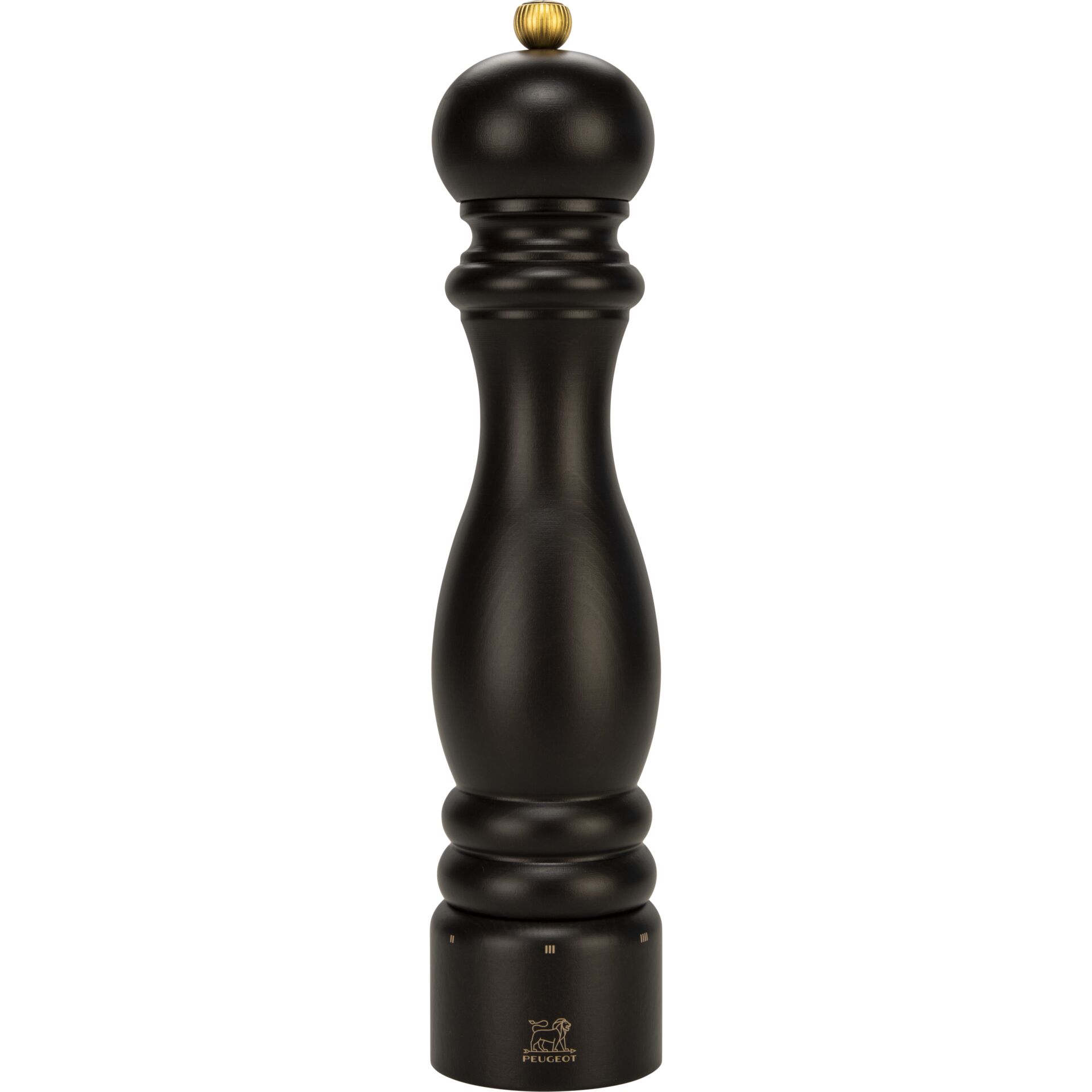 Pfeffermühle, Mörser, Holz, Schwarz, Vintage-Stil