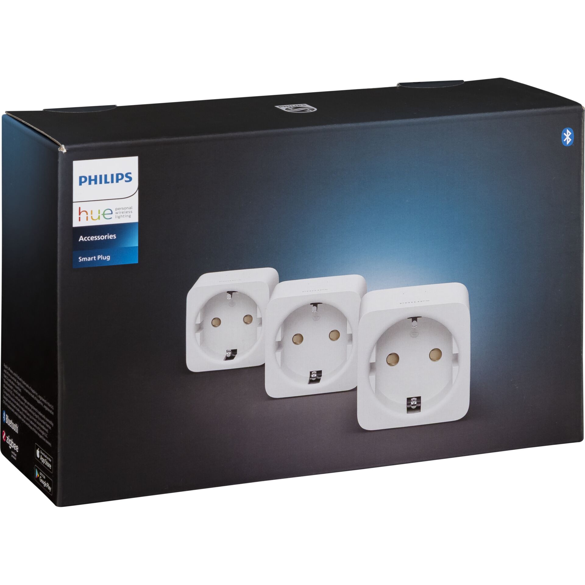 Smart Plug, Steckdosenleiste, EU-Steckdose, weiße Steckdose, drei Anschlüsse