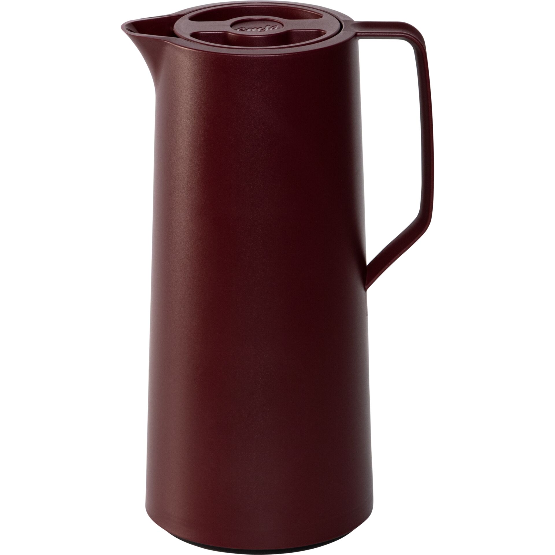 Karaffe, Kaffeekanne, Thermofläche, Rotbraun, Ausgießer