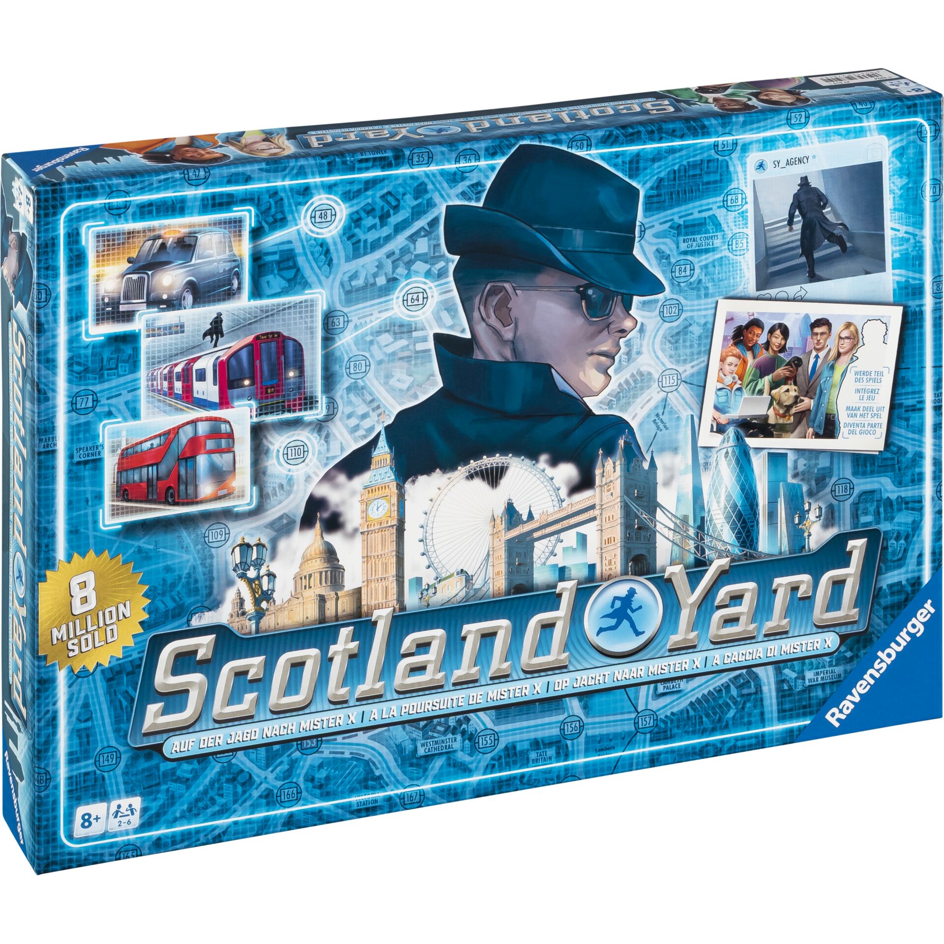 Hut, Bier, Erwachsener, Mann, Person, Scotland Yard, Brettspiel, blau, mysteriös, UK Wahrzeichen