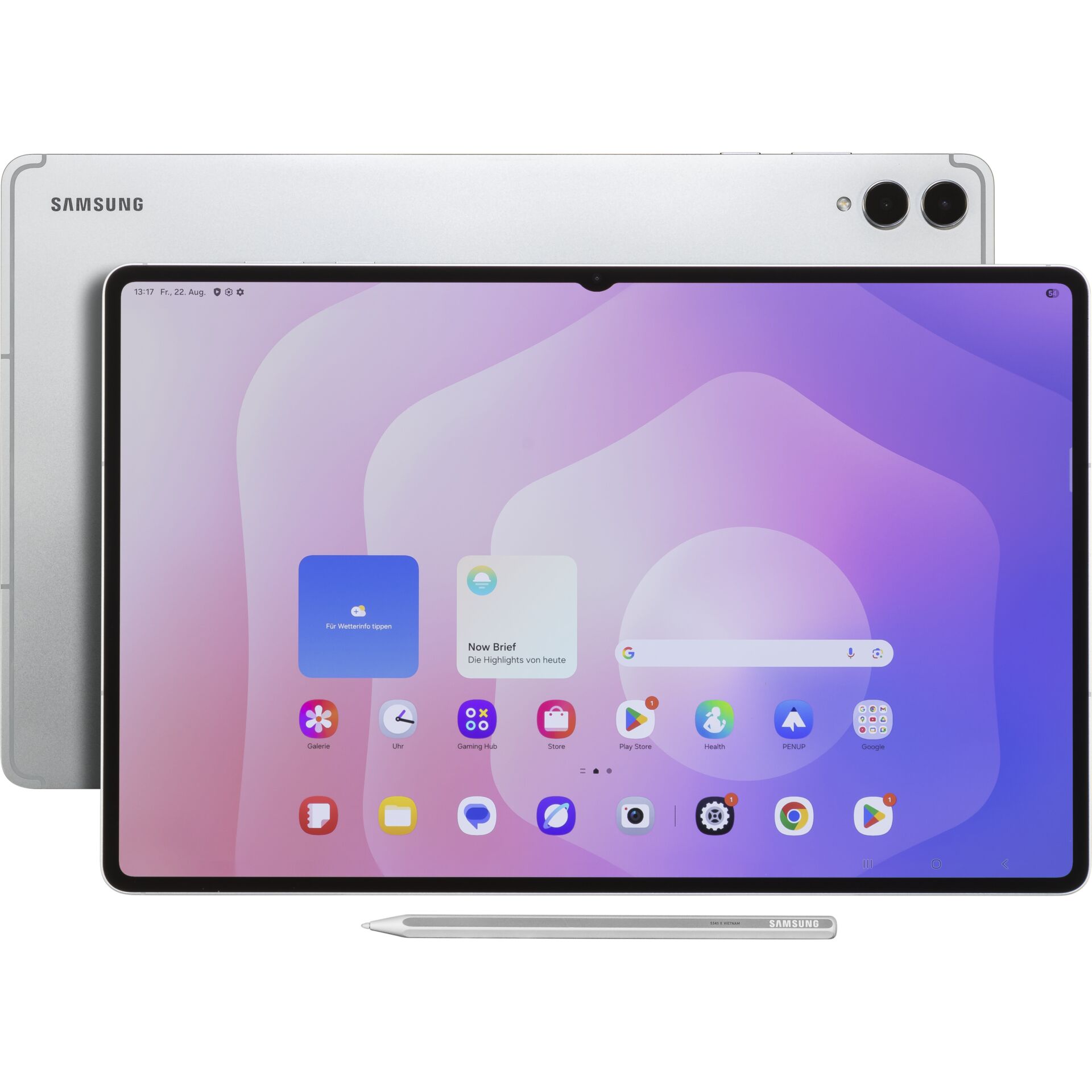 tablet, Tablet Android, Samsung, Stift, Doppelkamera