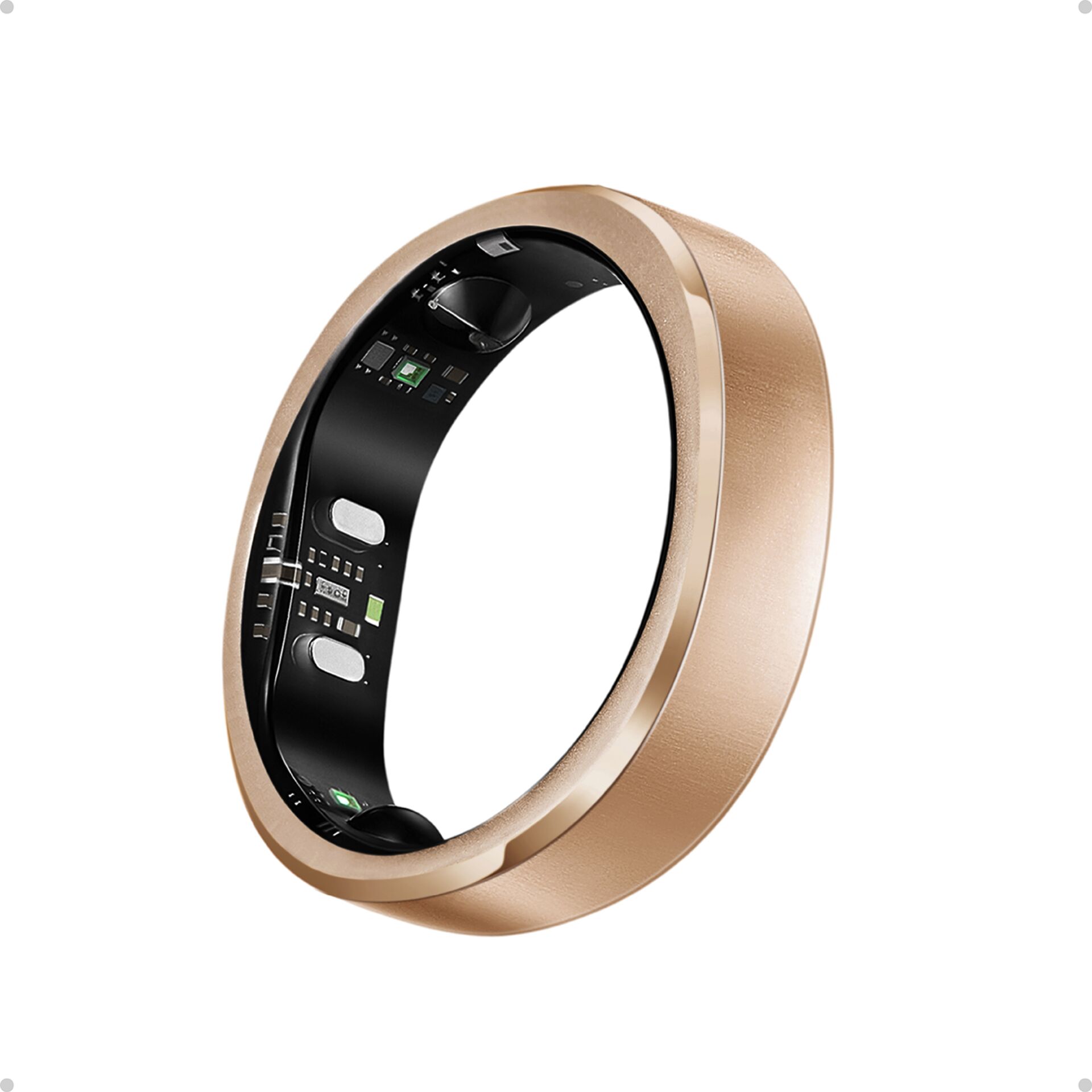Smartwatchband, Roségold, Metallring, Fitness-Tracker, Tausubgaband