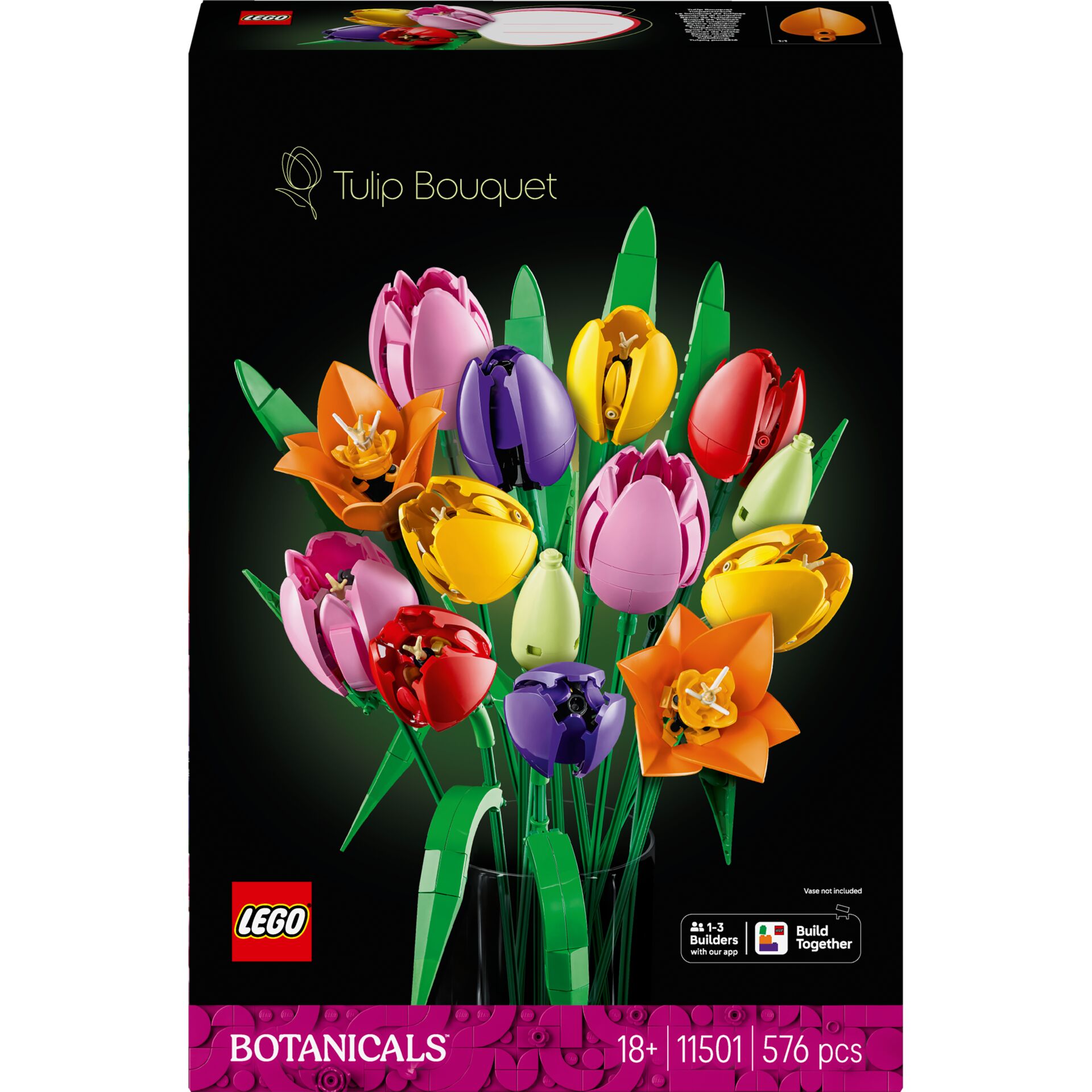 Tulpe, Blumen, LEGO, Botanicals, Kunststoff