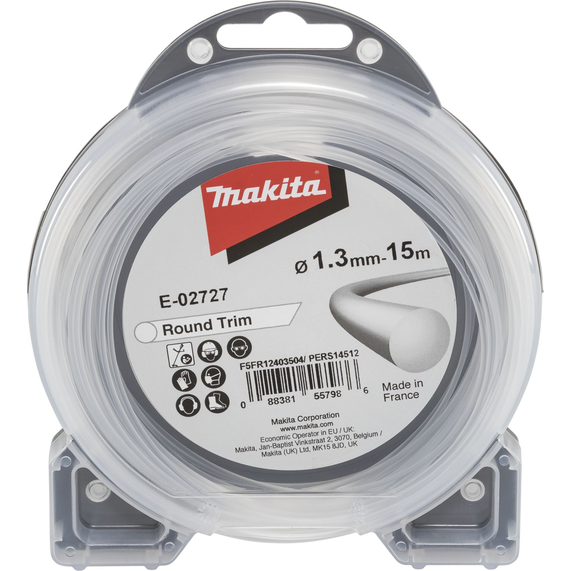 Makita Mähfaden rund 1,3mmx15m