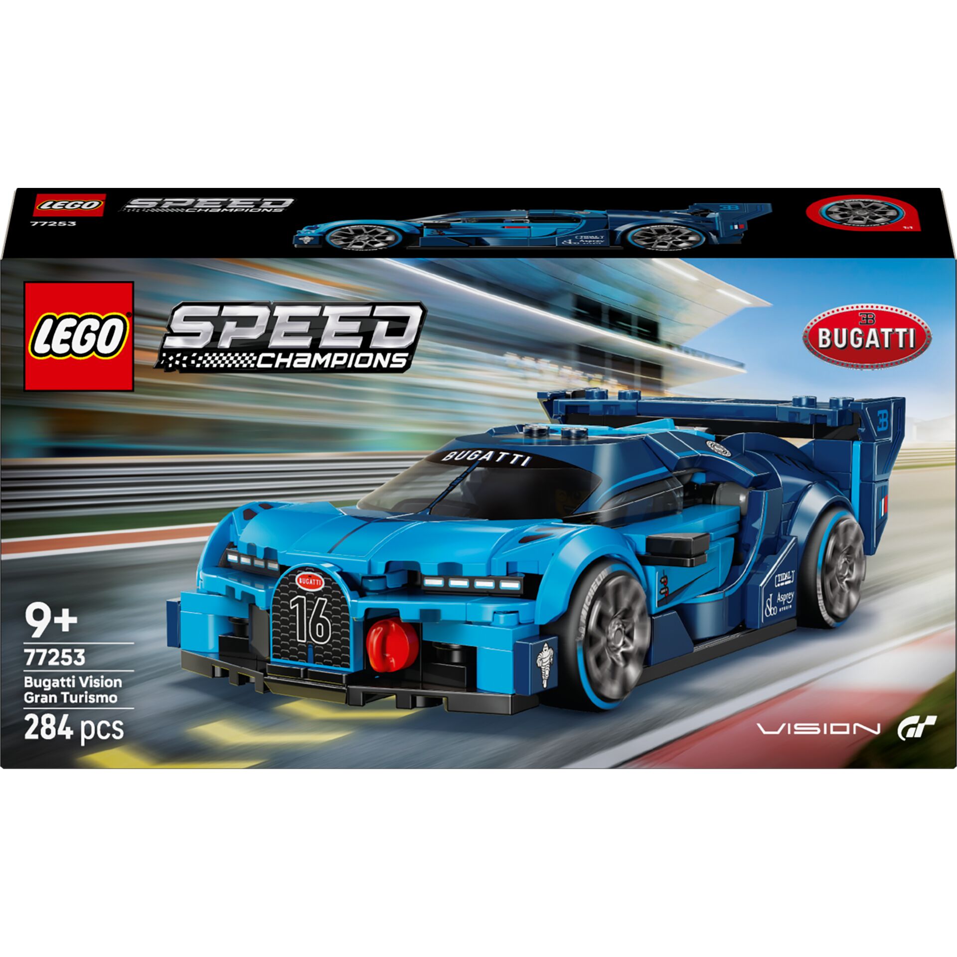 Lego, Speed Champions, Bugatti, Sportwagen, Modellbausteine