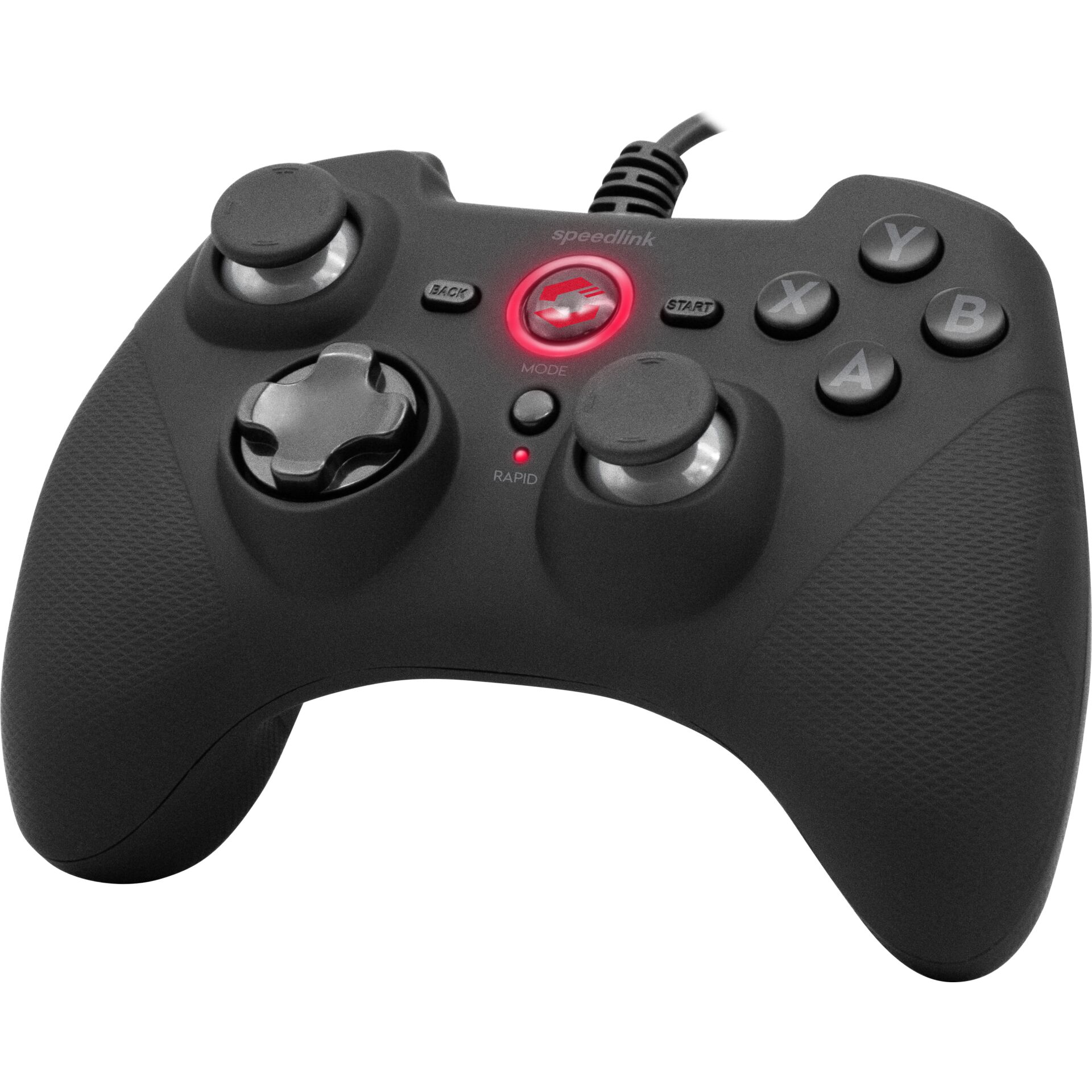 Speedlink RAIT Gamepad PC/Switch  rubber-black