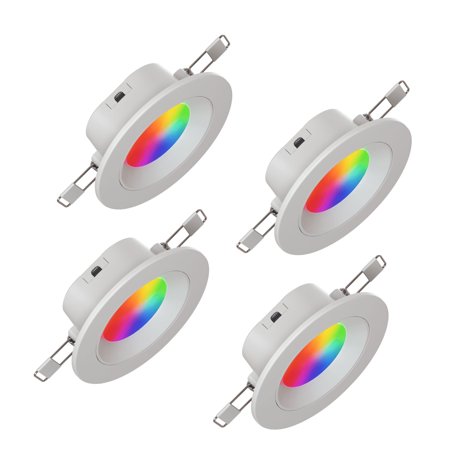 led, downlight, rgb, recessed, spotlight