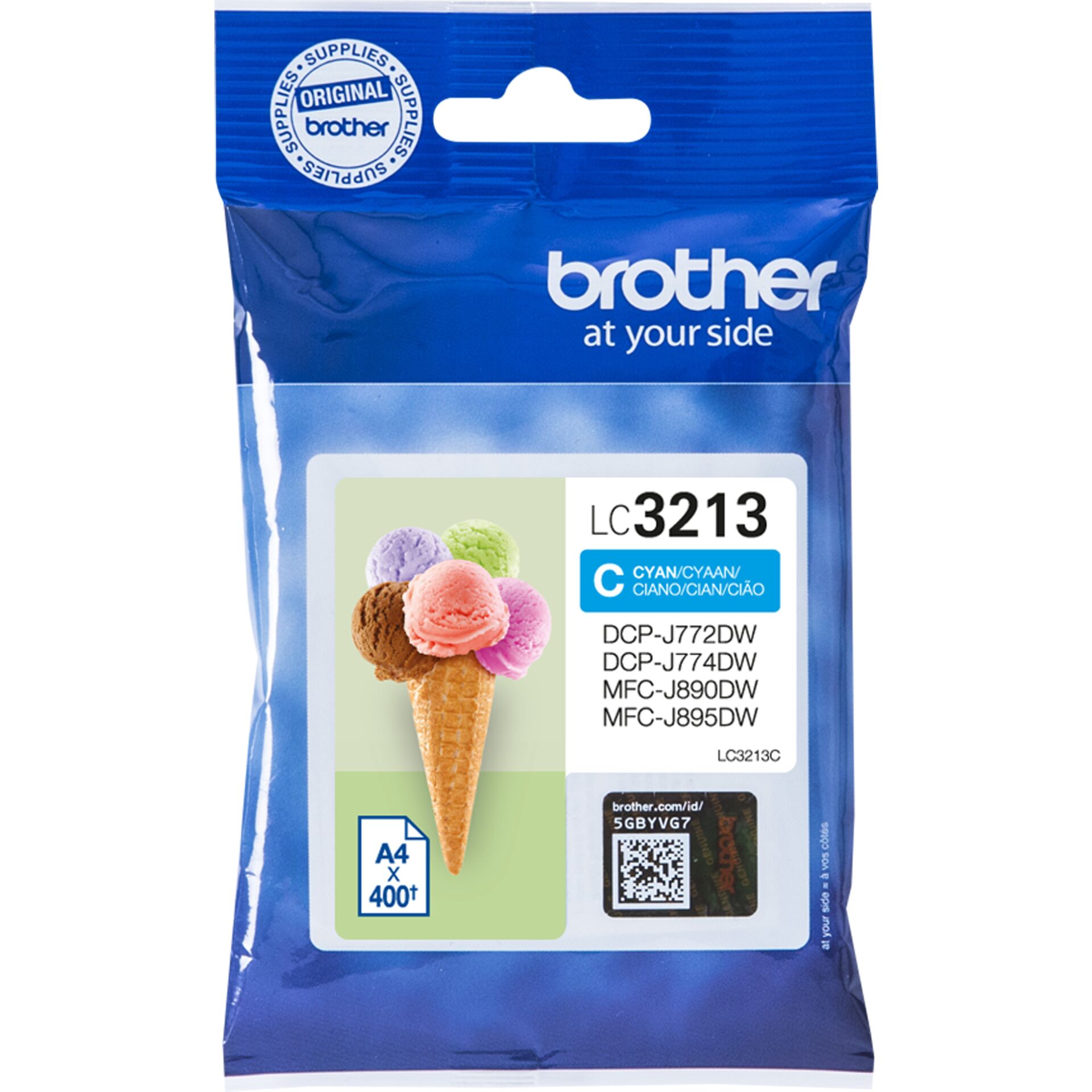 Sahne, Nachtisch, Eiscreme, Soft-Serve-Eiscreme, QR Code