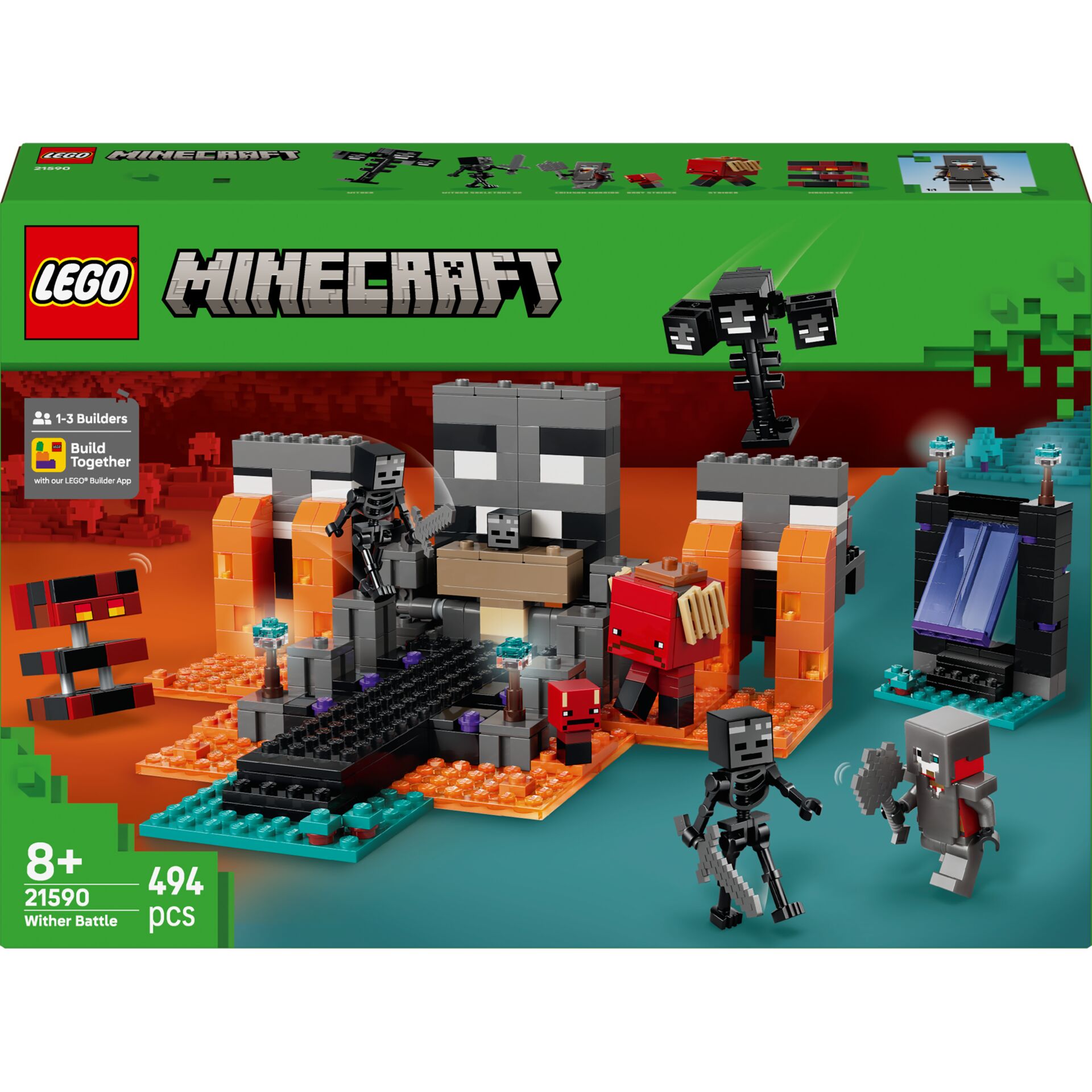 Minecraft, Lego, Buildable, Figurines, Set