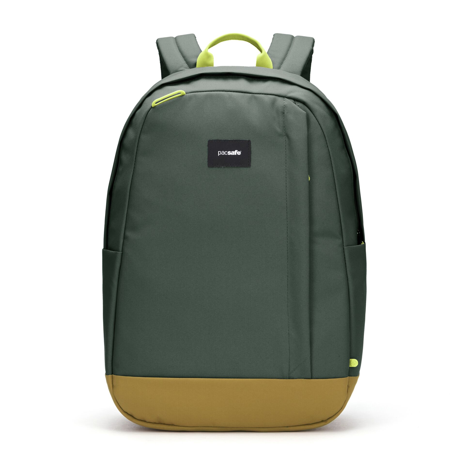 Rucksack, Grün, Streetwear, Zweifarbig, Markenpatch