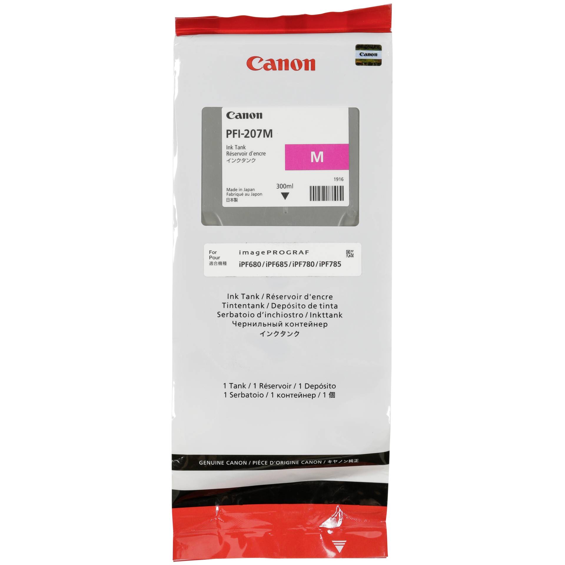 Canon PFI-207 M Tinte magenta