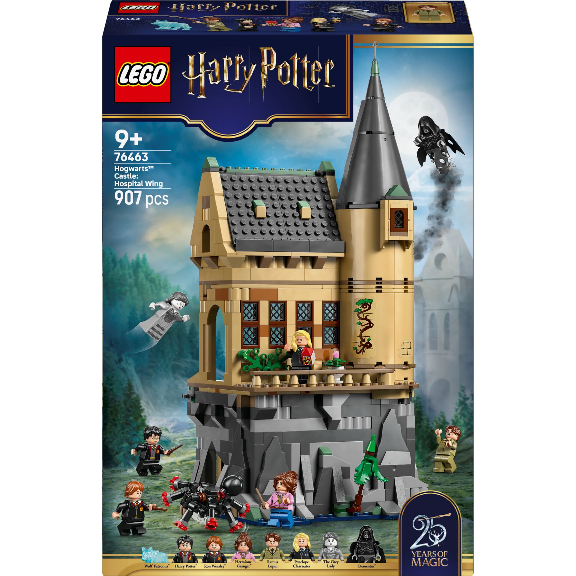 Legobauste, Harry Potter, Burgturm, Schloss, Figuren