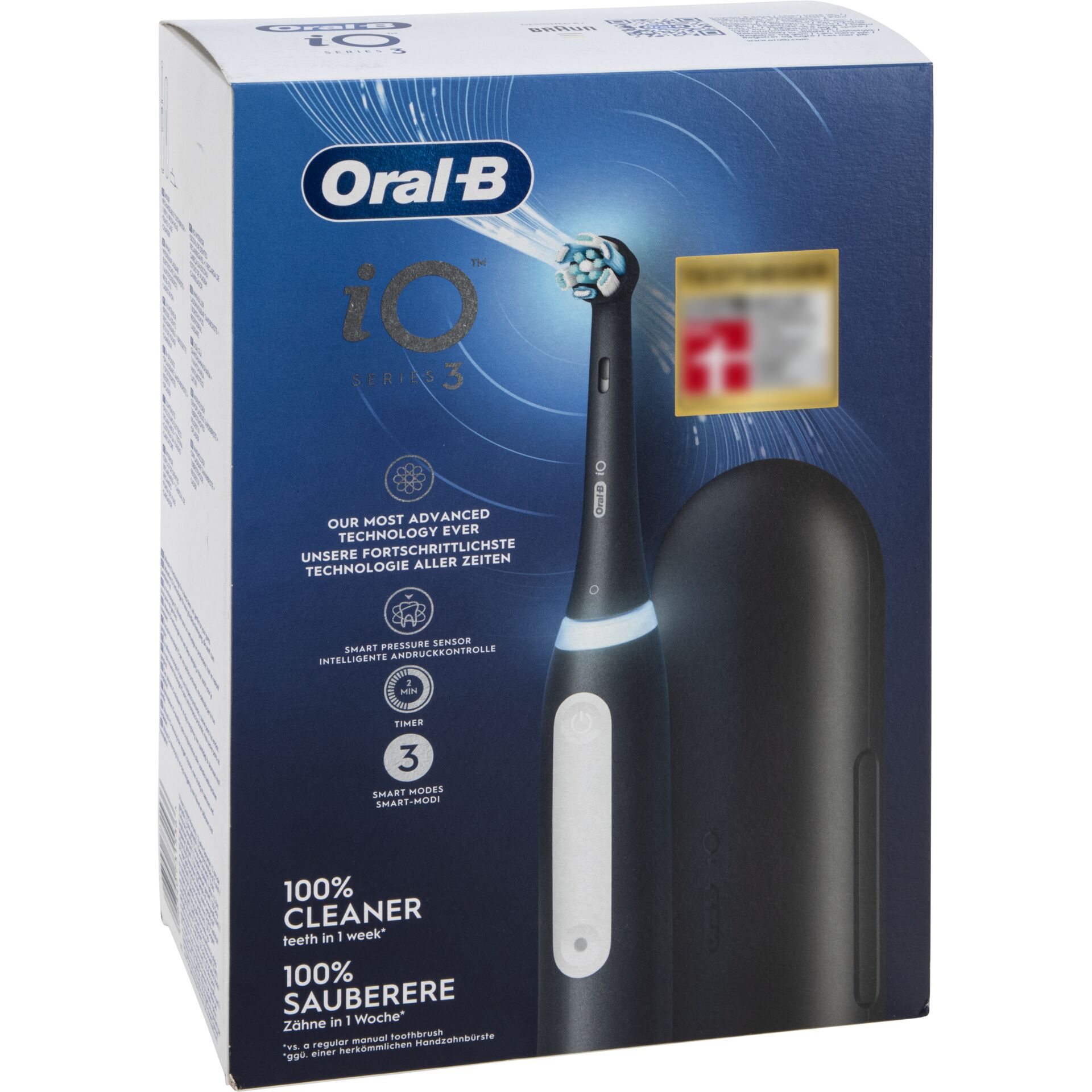 elektrischeZahnbürste, Oral-B, iO-Serie3, manuell, Ladehülle
