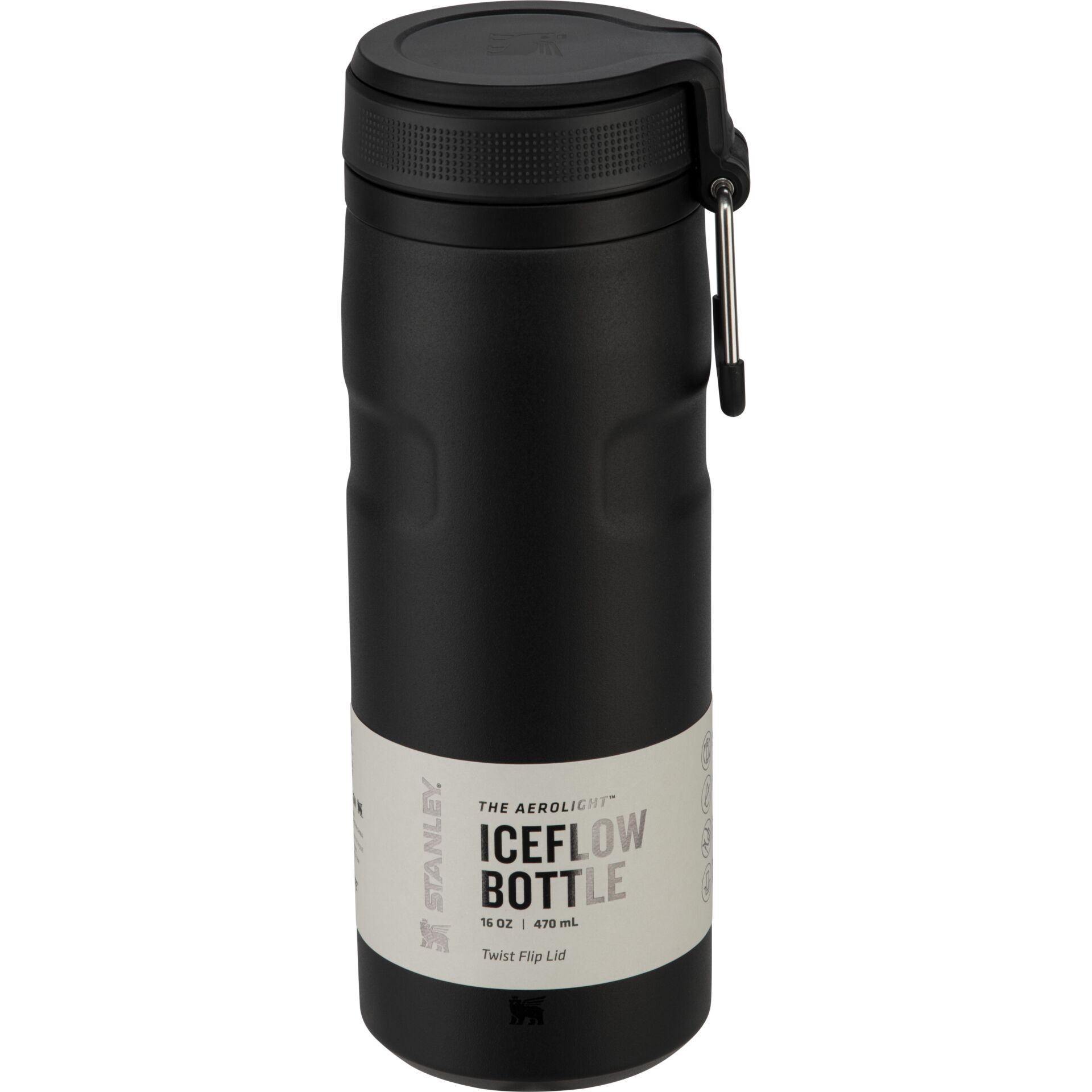 Ausrüstung, Wasserflasche, Isolierte Flasche, Thermosflasche, Twist-Top Lid