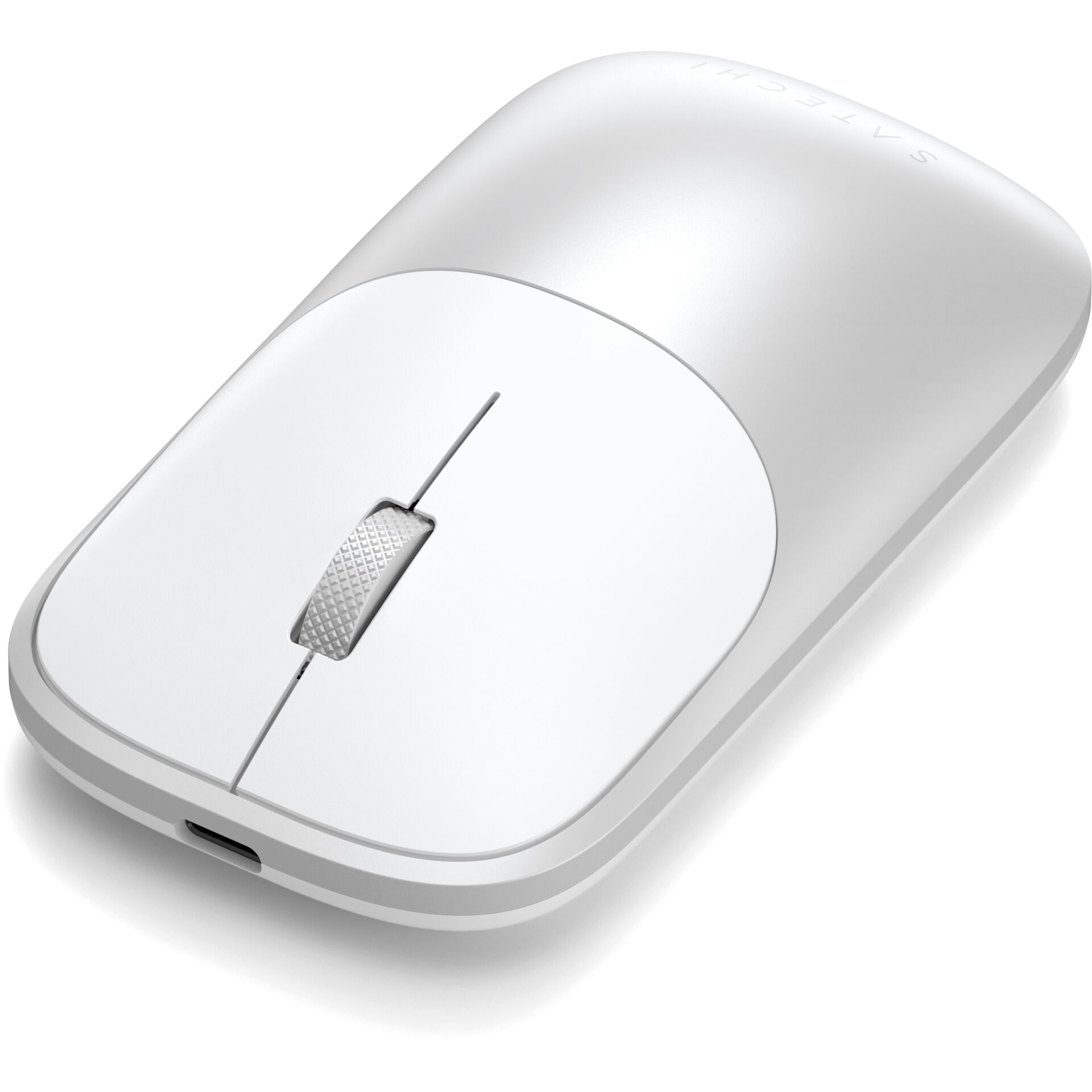 Computer mouse, Wireless, Optical, White, Scroll wheel