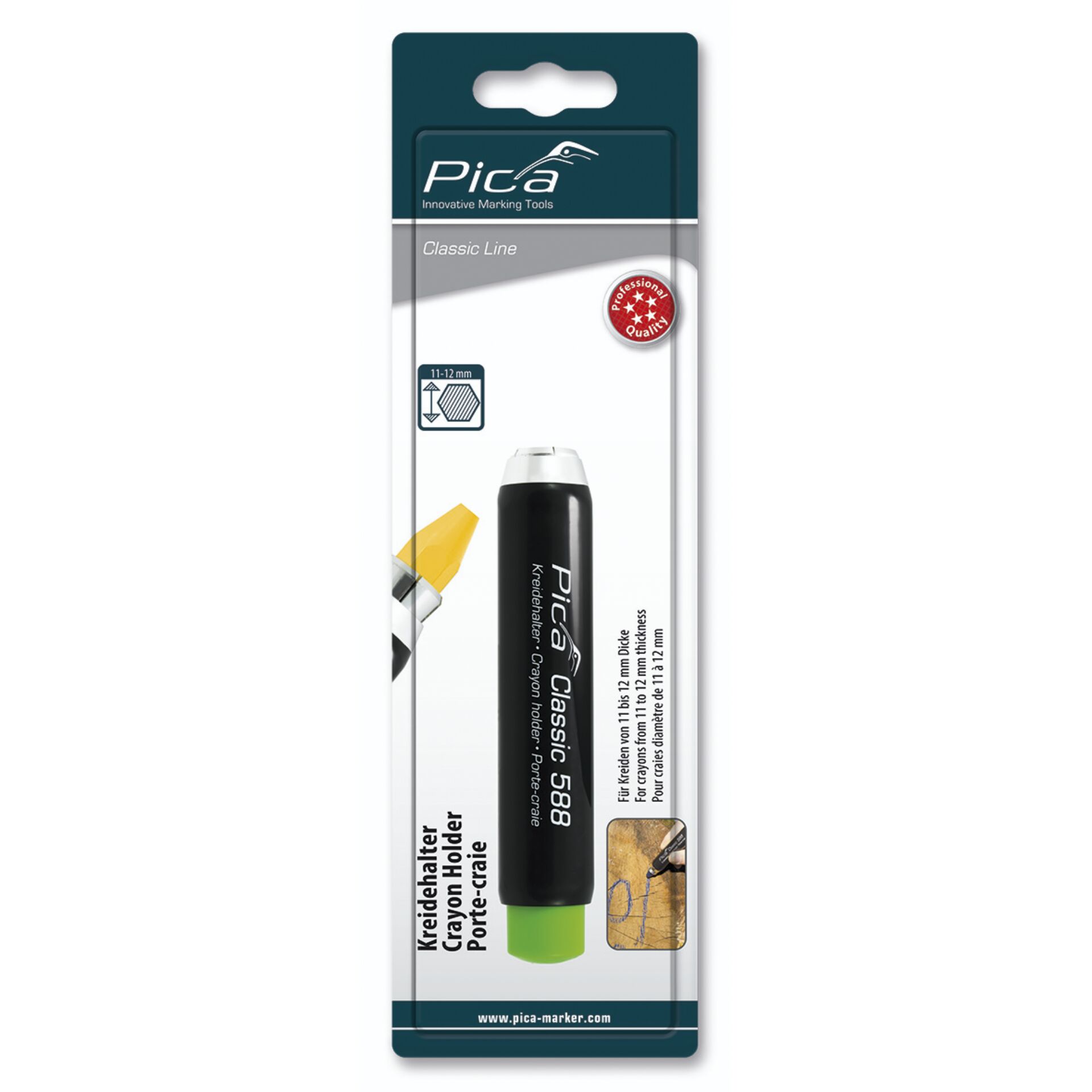 Pica Kreidehalter für 11-12mm  Kreide / SB