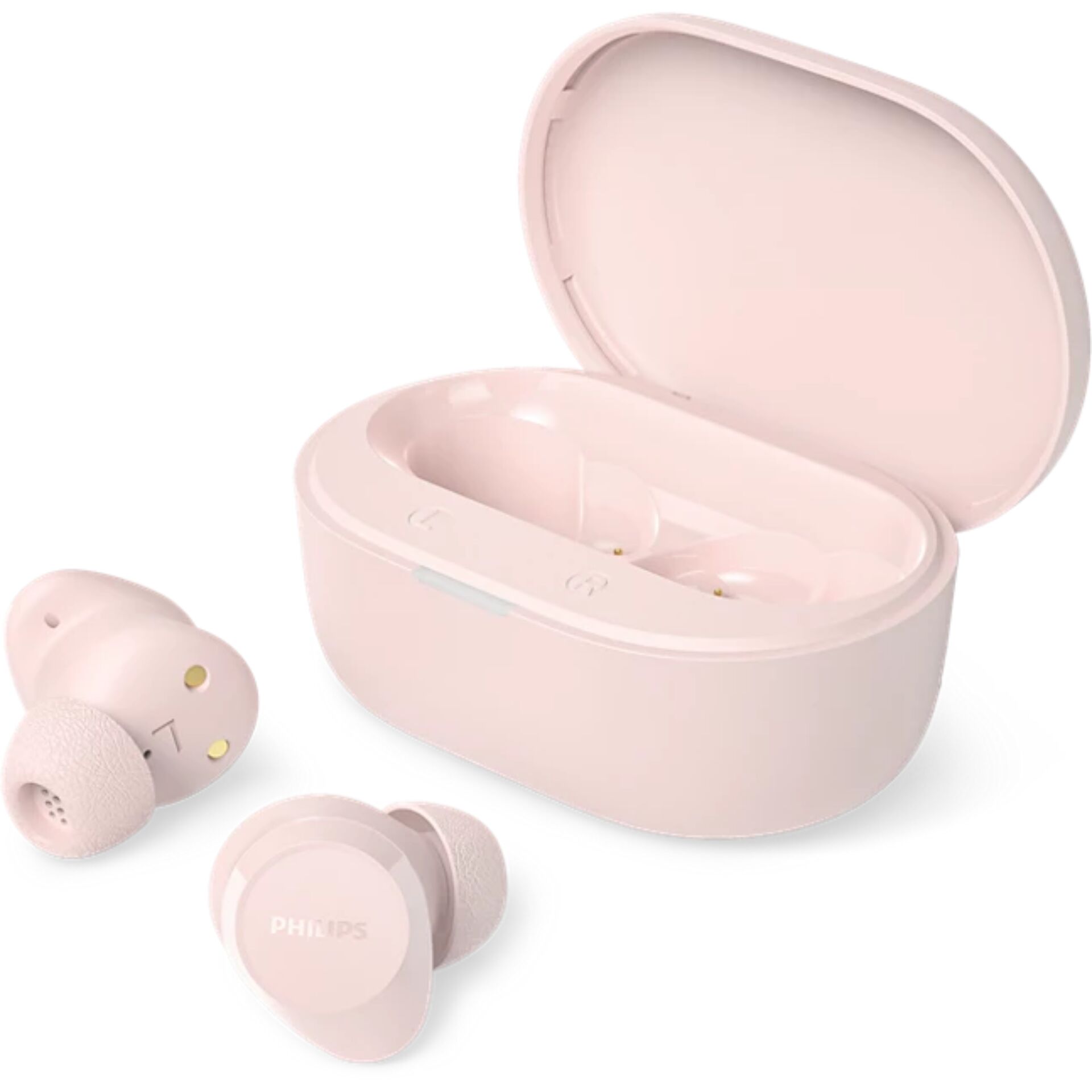 In-Ear, Wireless, Pink, Earbuds, Ladehülle