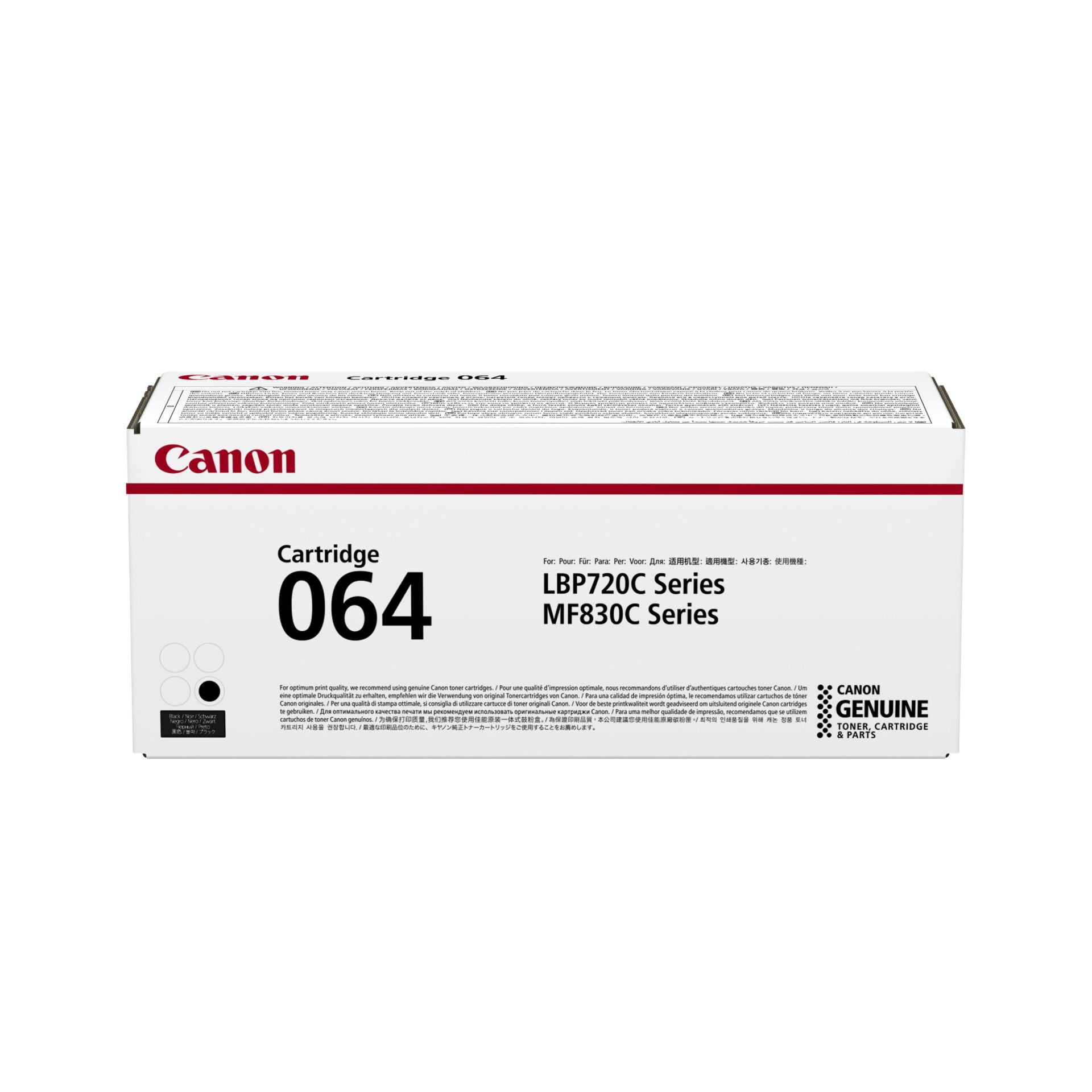 Canon Toner Cartridge 064 BK  schwarz