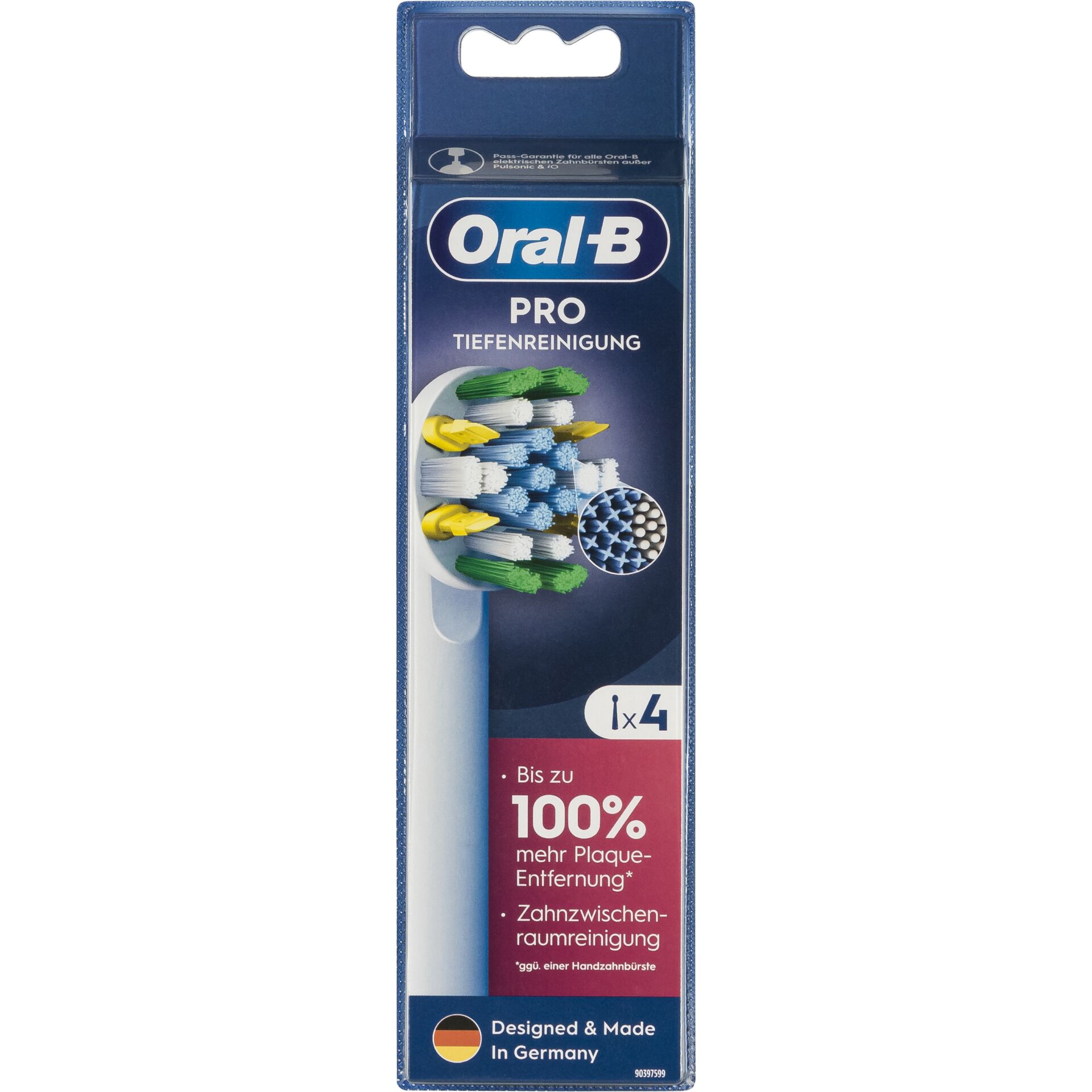 Oral-B Aufsteckbürsten  Pro Tiefenreinigung          4er