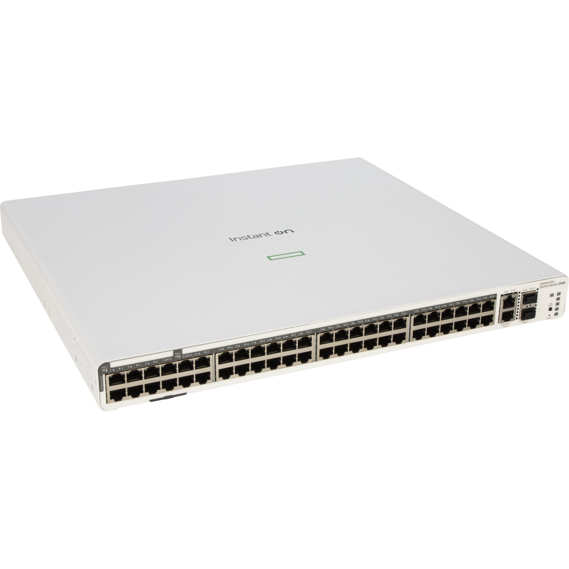 Switch, Netzwerk, Rackmount, PoE?, netzwerk-switch, 24-port, PoE?, rack-montage, silber