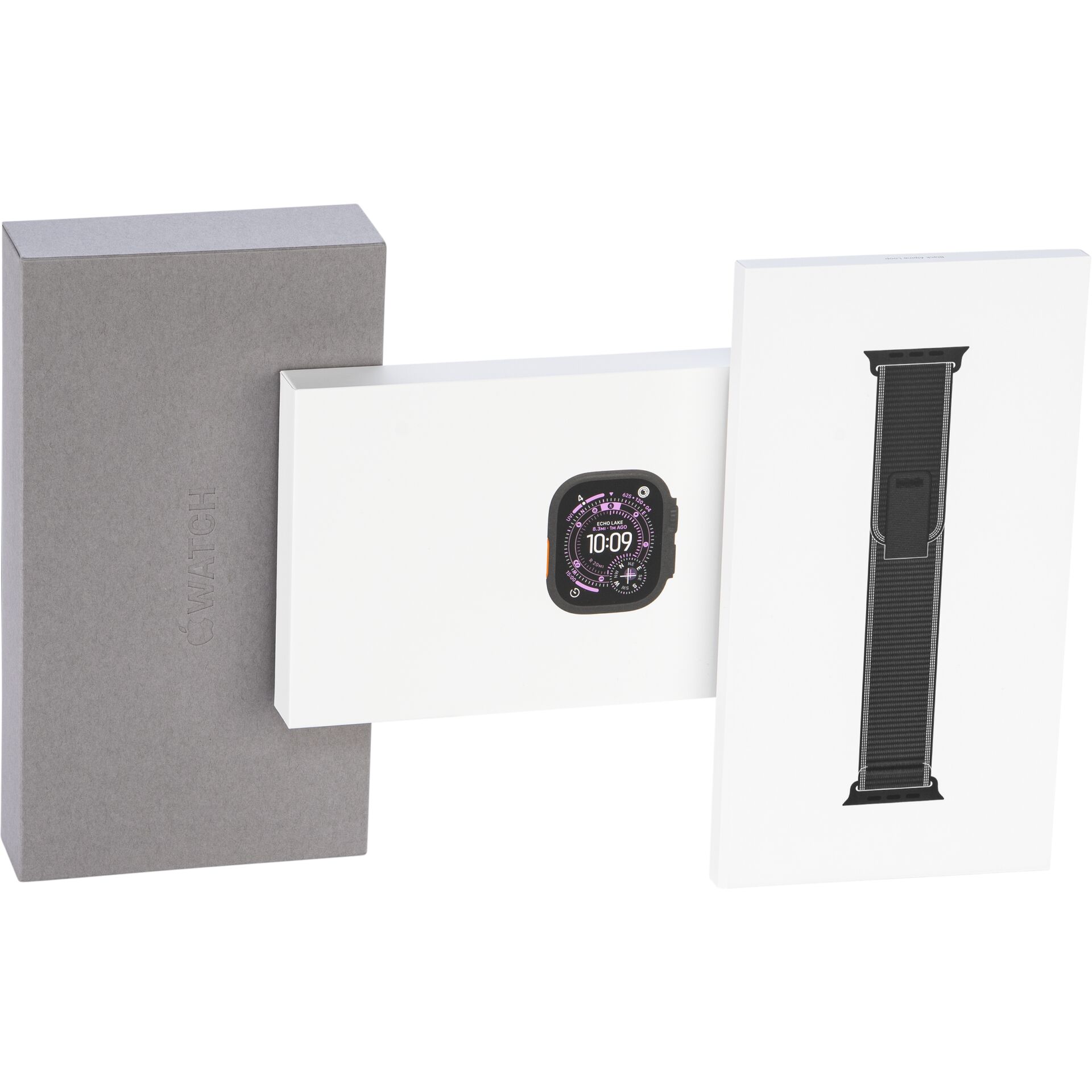 Apple Watch, Smartwatch, Sportband, Uhrenband, Verpackungskarton