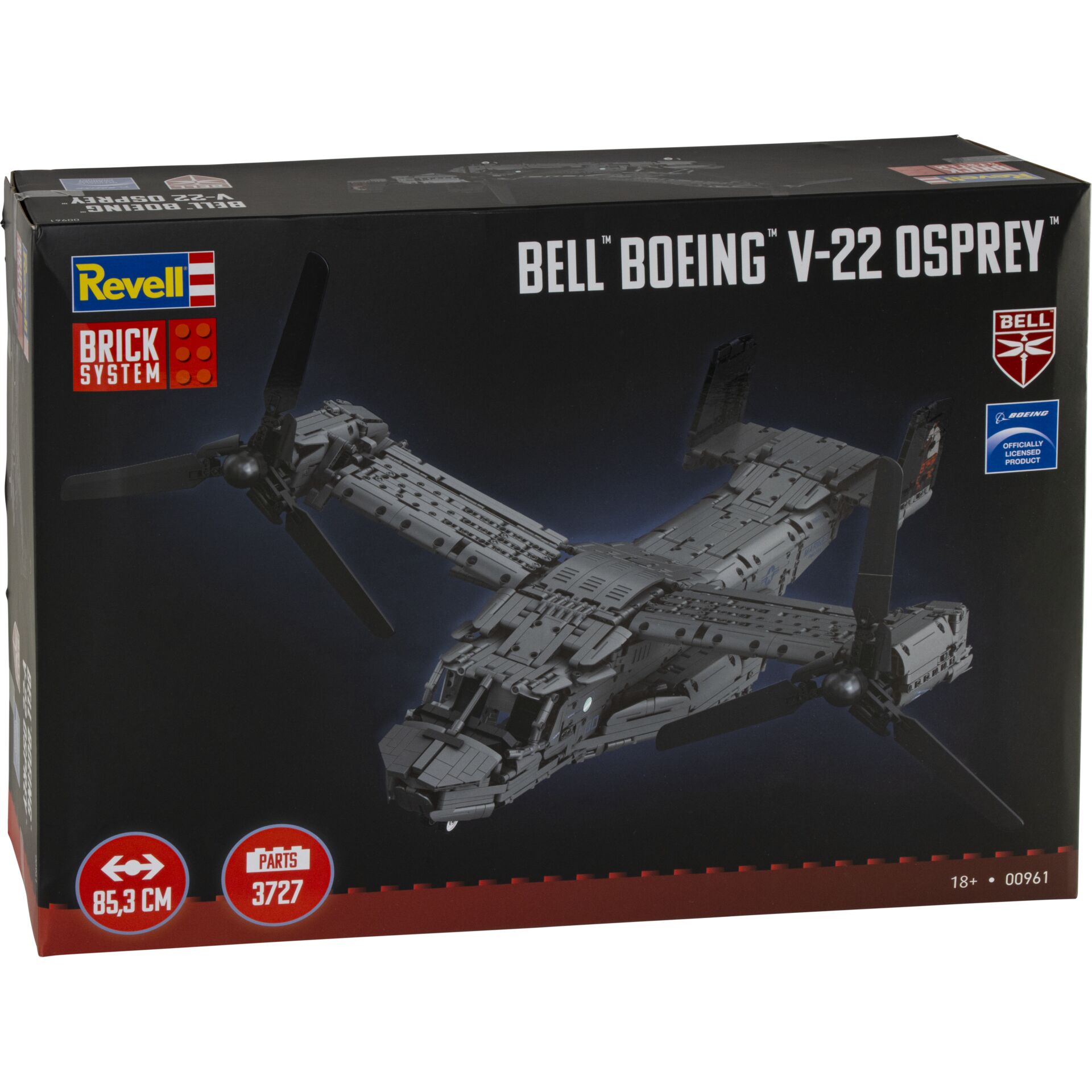 Brick-Modell, Flugzeug, Militärflugzeug, Boeing V-22, Lego-kompatibel