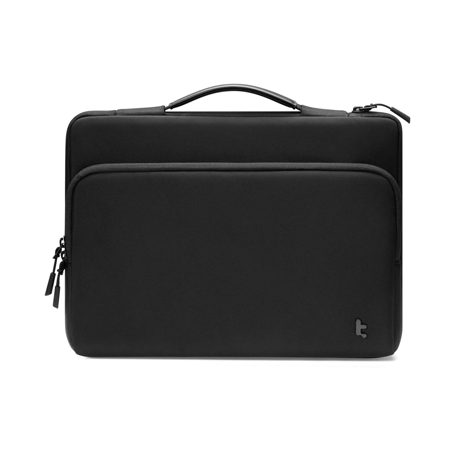 Laptophülle, Tragetasche, Schwarz, Reißverschlussfach, Minimalistisches Design