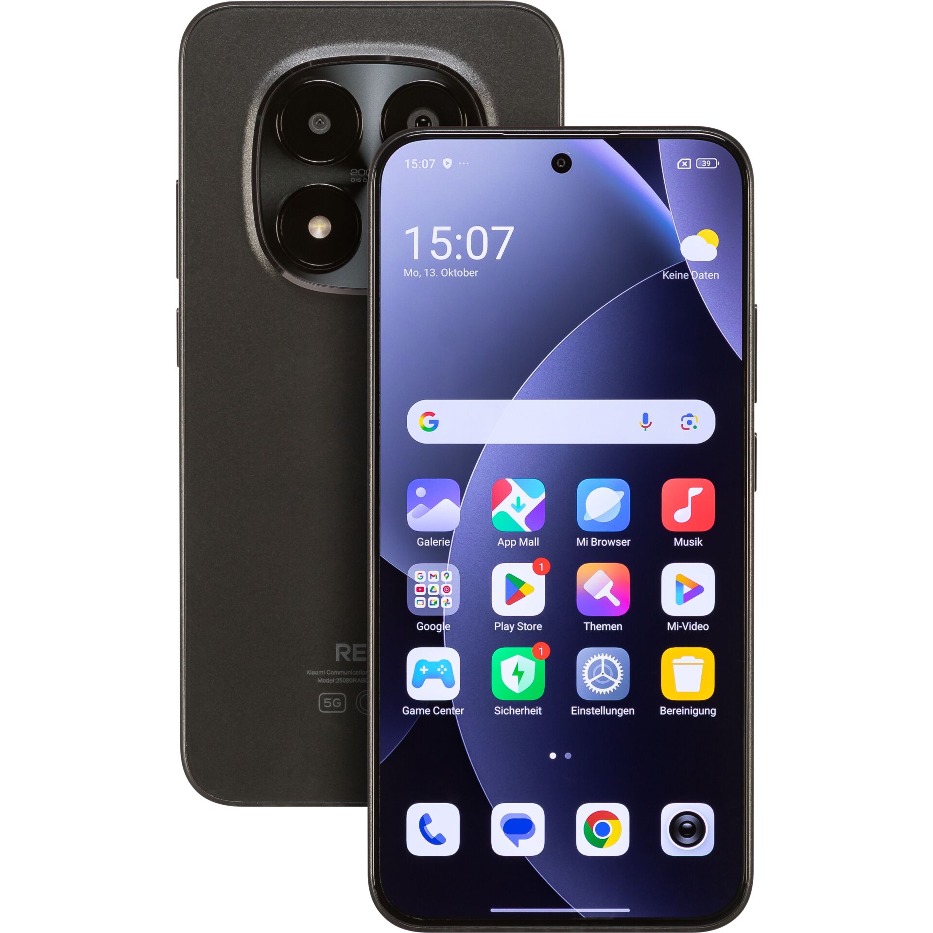 Smartphone, Quad Camera, Schwarz, Touchscreen, Android