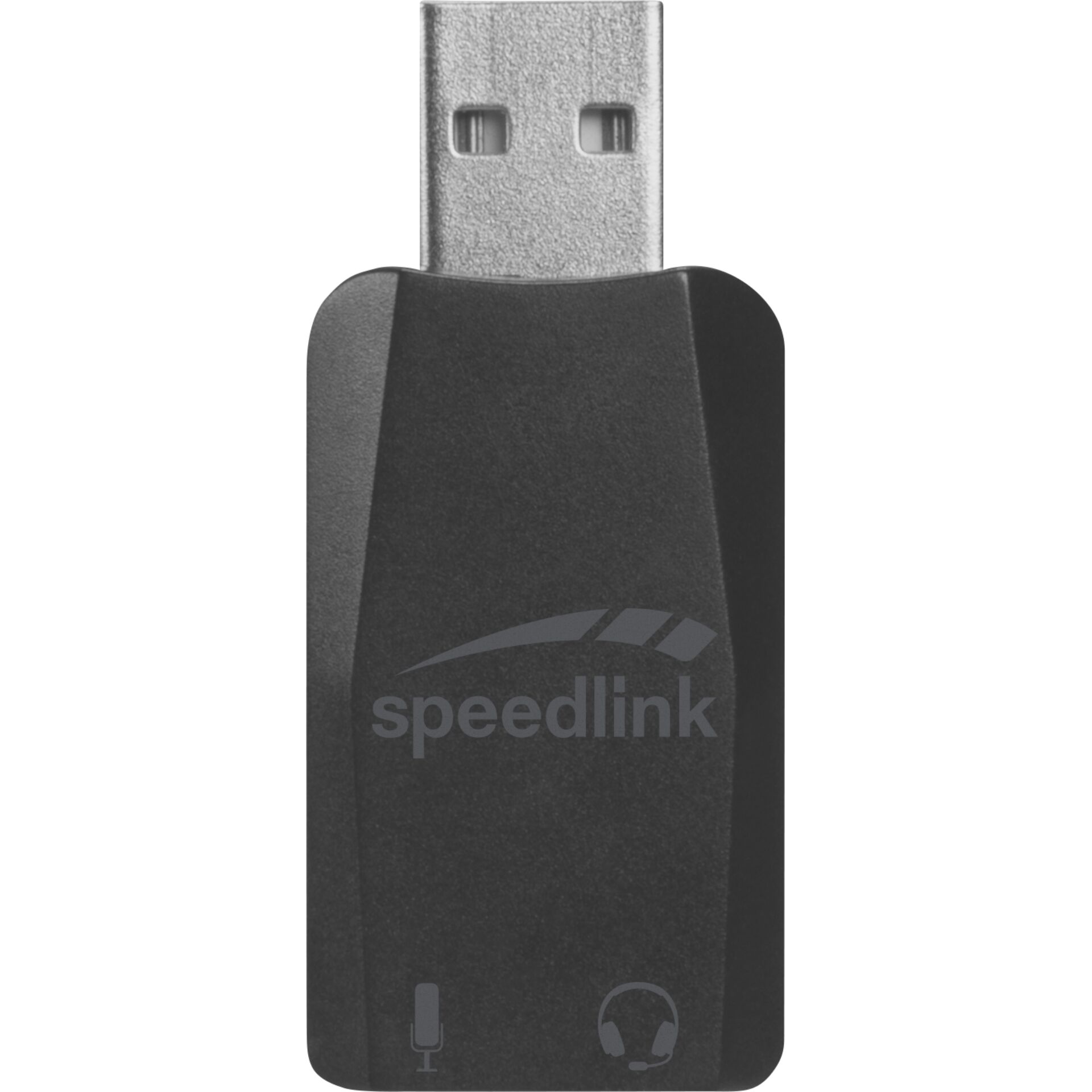 USB-Adapter, Speedlink, USB-A, Audio, Kopfhörer