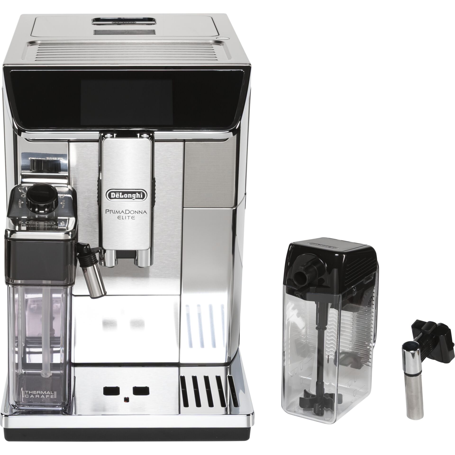 Kaffeemaschine, Espressomaschine, Edelstahl, Kompakt, Wassertank