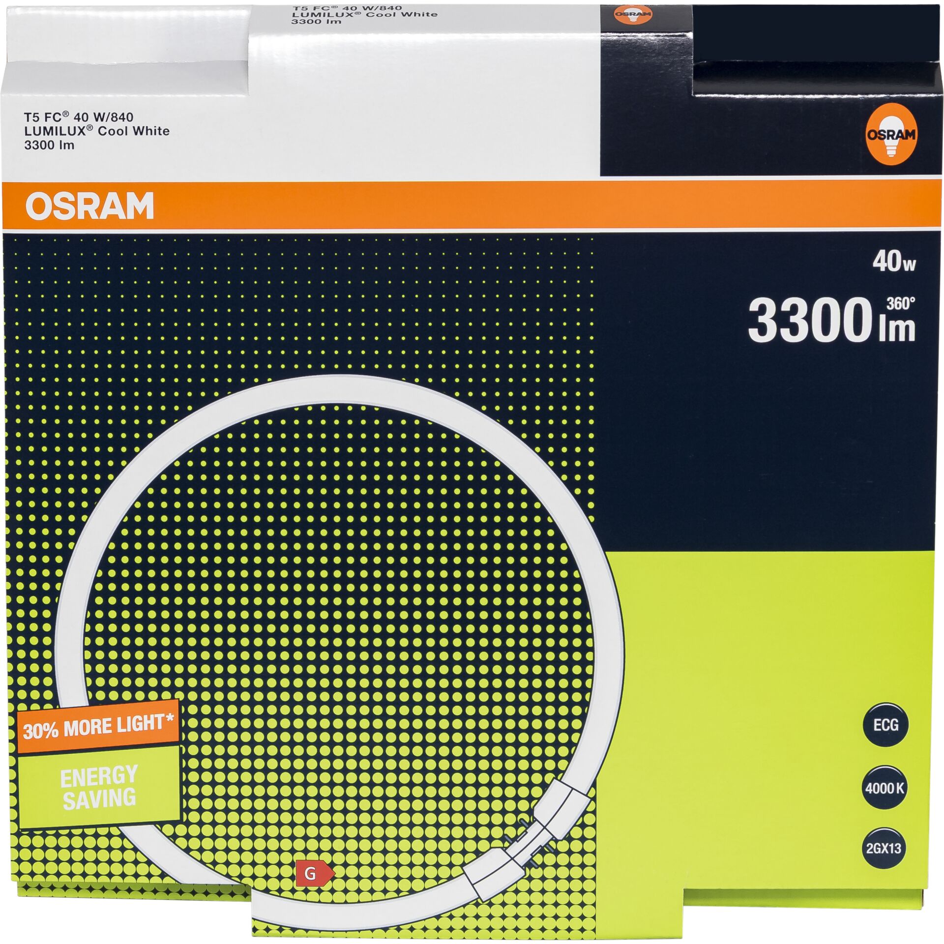 Lichtkringel, LED-Lampe, dimmbar, Energiesparen, 40W