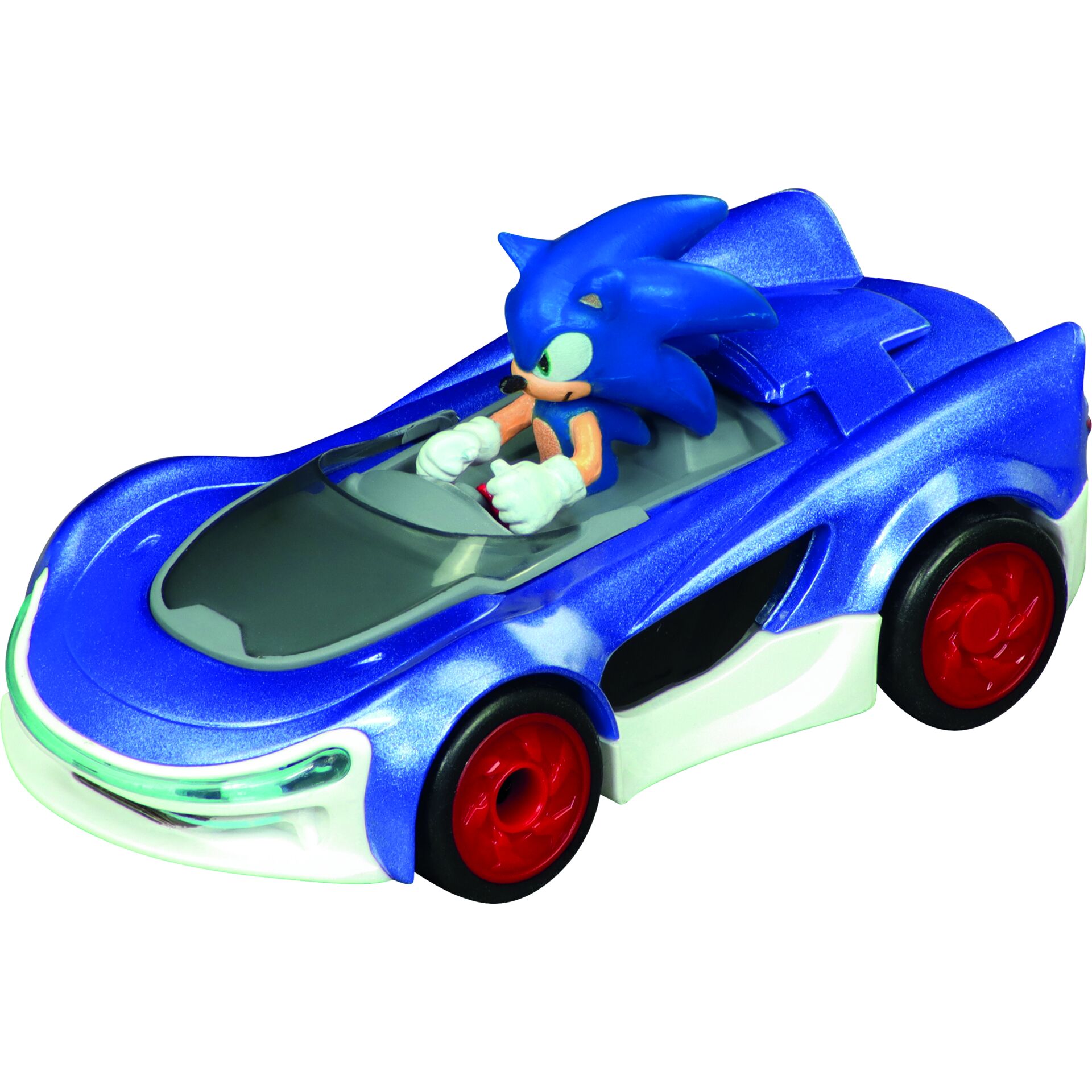 Sonic, Auto, Spielzeugauto, Rennwagen, Karosserie blau