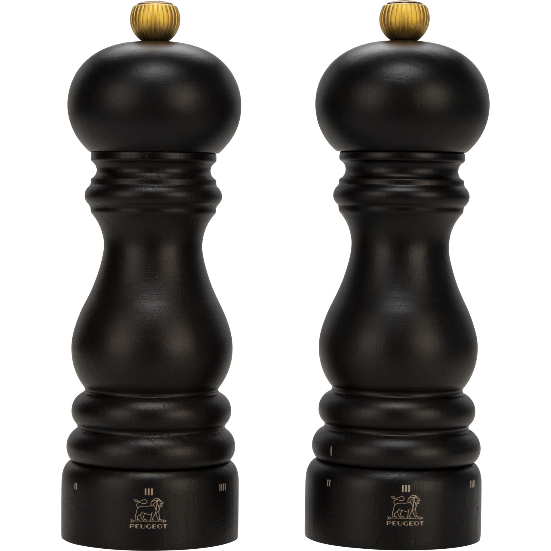 Schwarz, Pepper-Mill, Salzstreuer, Holz, Kunststoff-Griff
