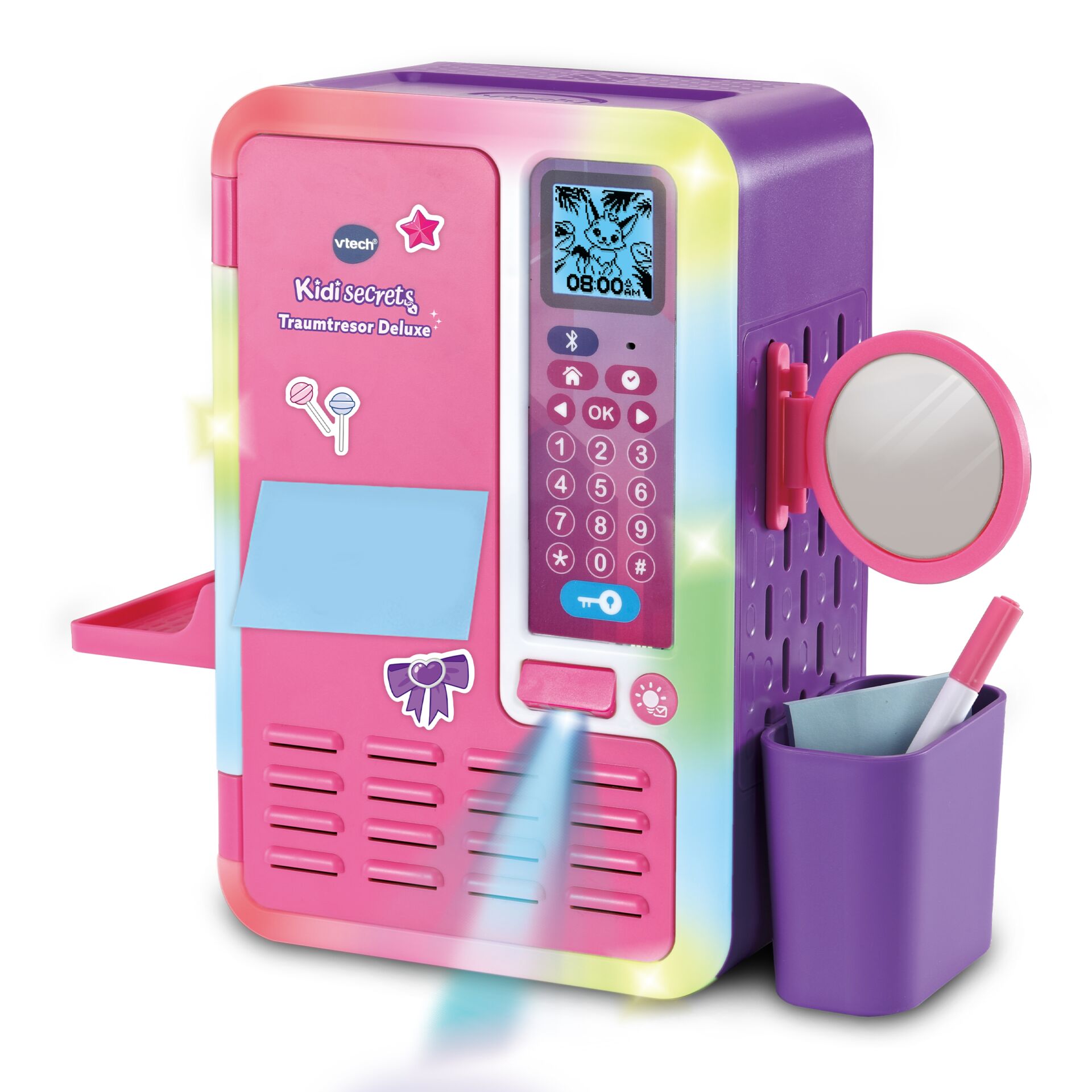 Kinderkamera, Spielzeugkamera, Pink, Pastell, Miniaturgerät