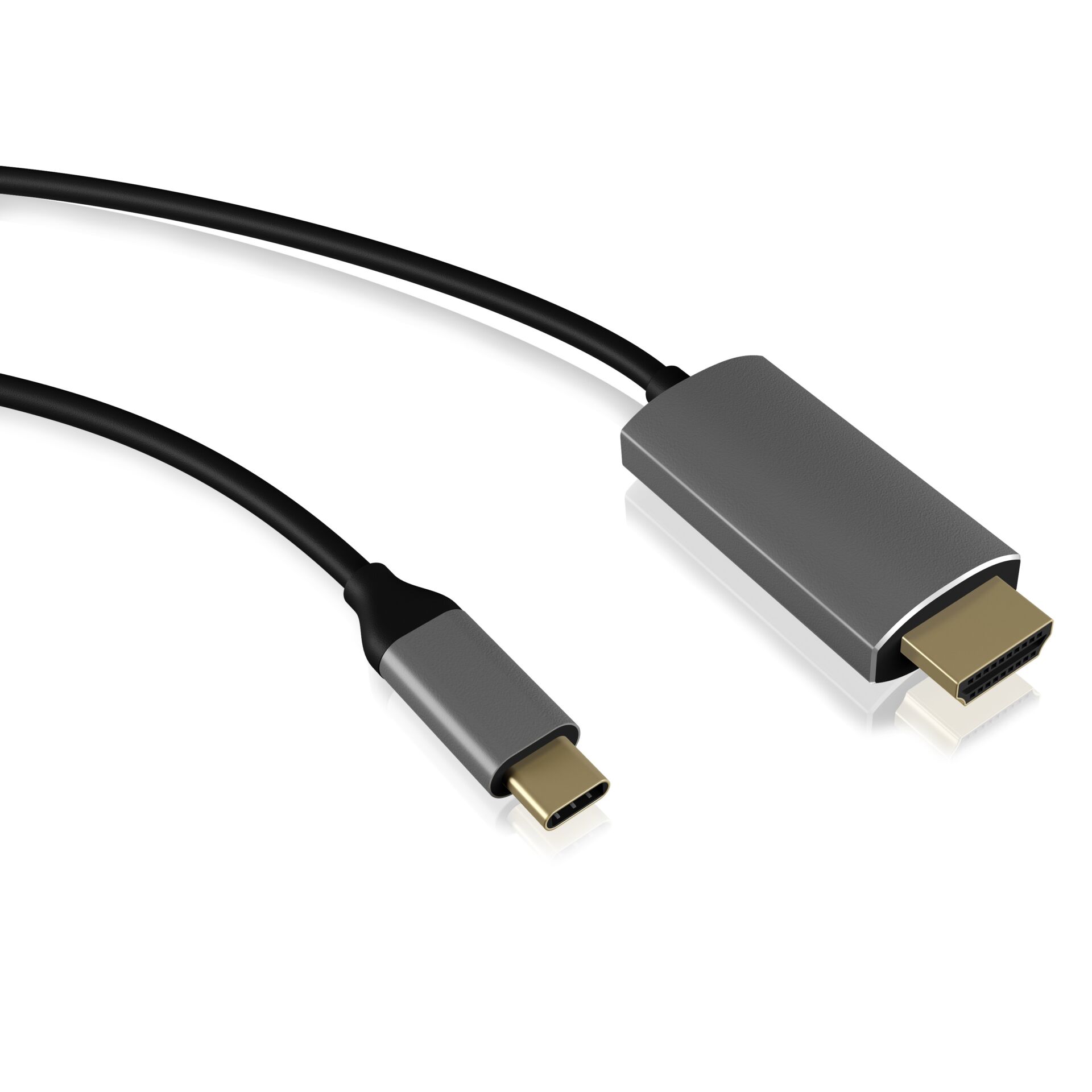 HDMI, Kabel, Adapter, USB-C, Goldbeschichtet