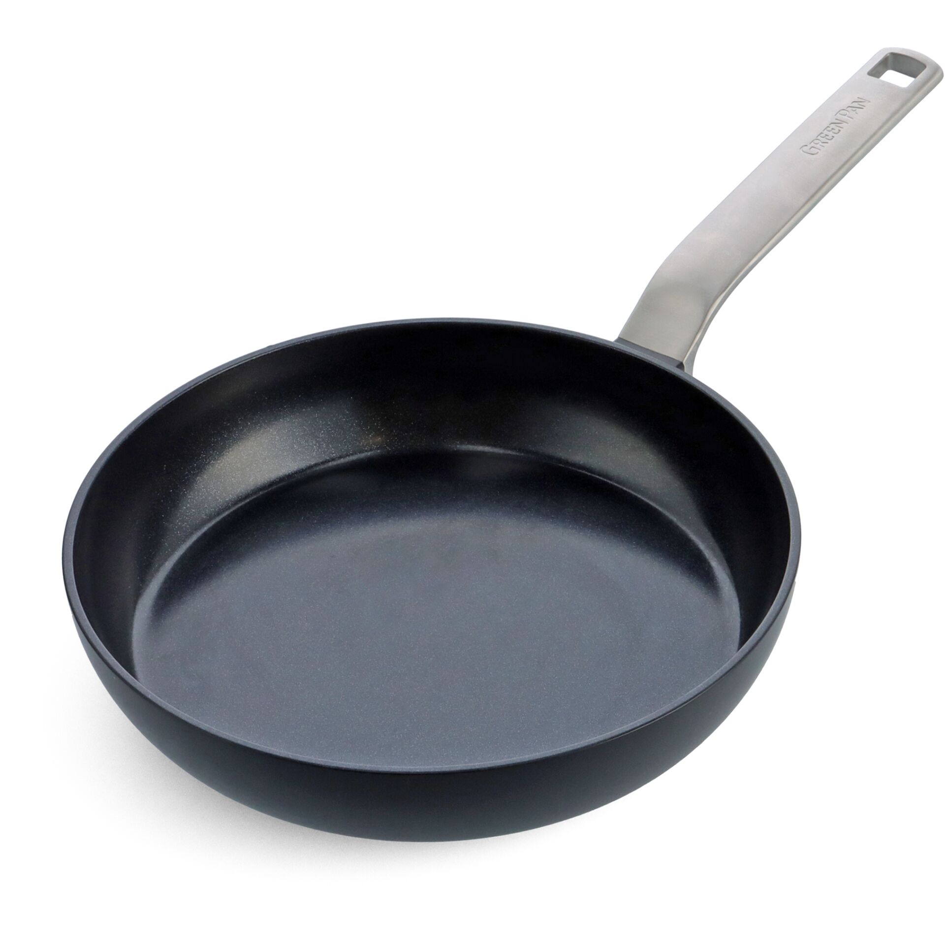 frying pan, nichtklebrig, Pfanne, Metallgriff, rund